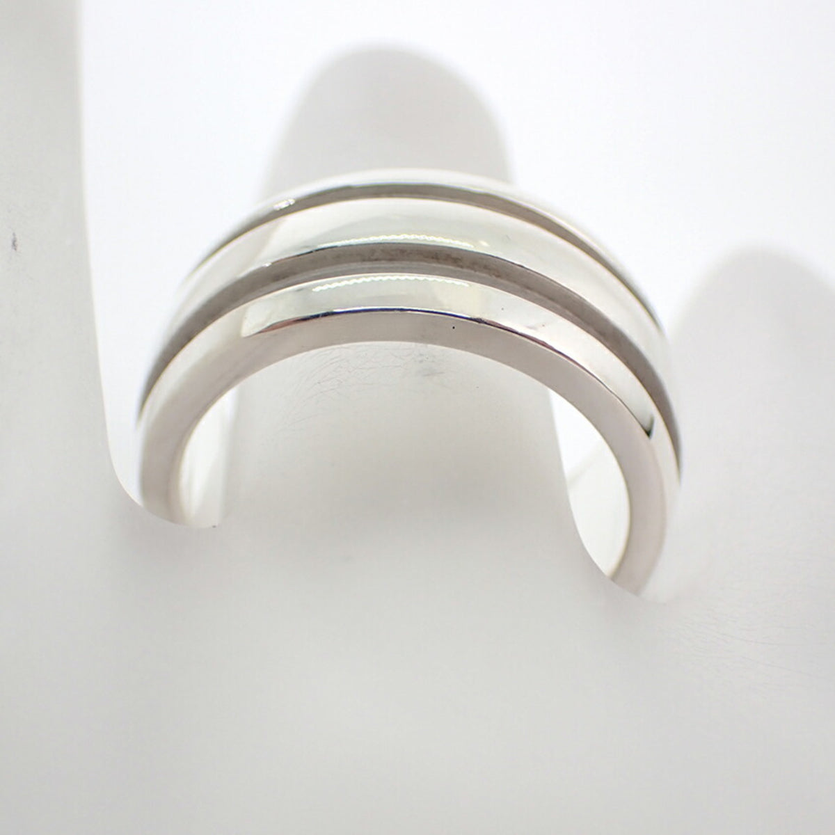 Tiffany Sterling Silver 925 Band Ring (Pre-Owned)