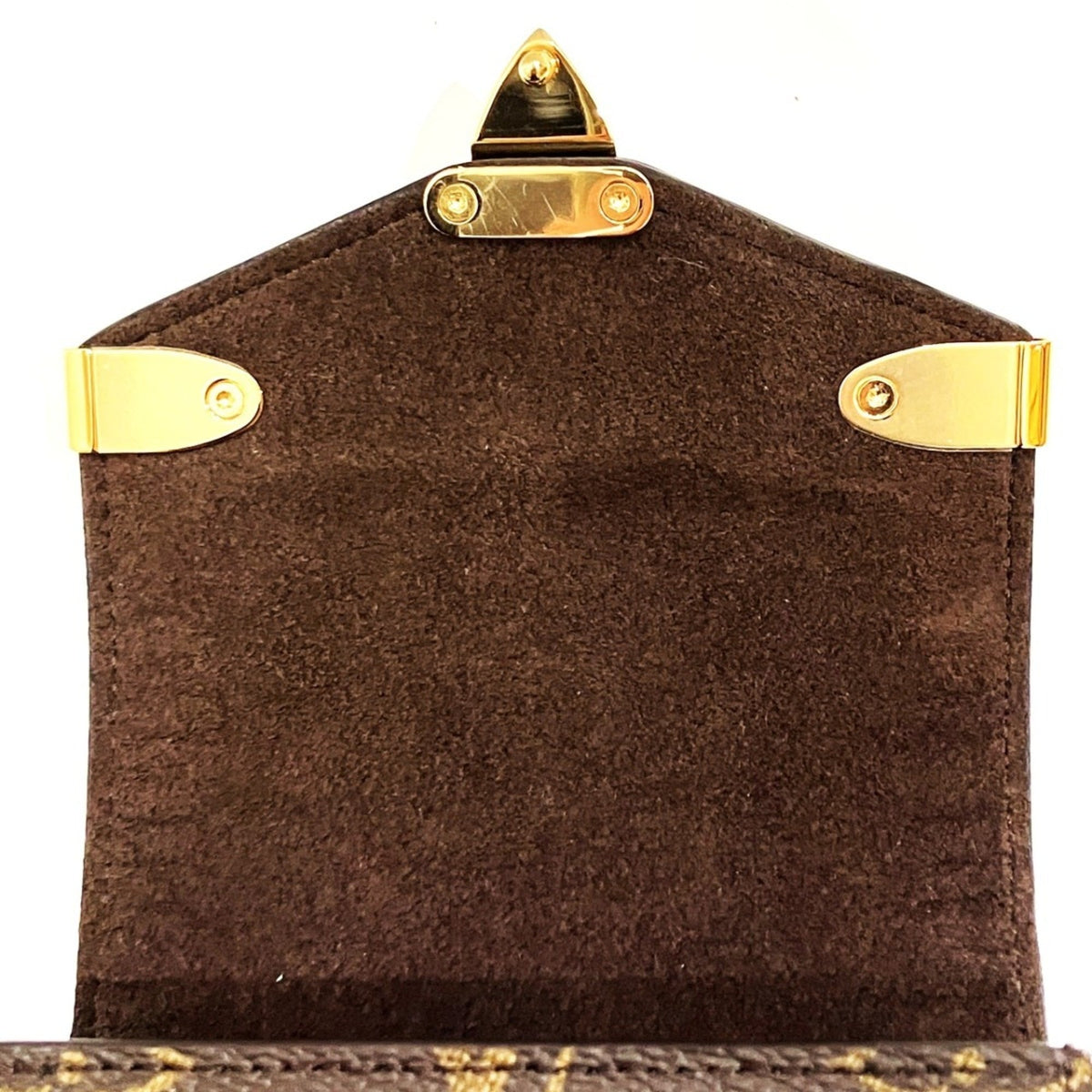 Louis Vuitton Brown Monogram Canvas Shoulder Bag (Pre-Owned)