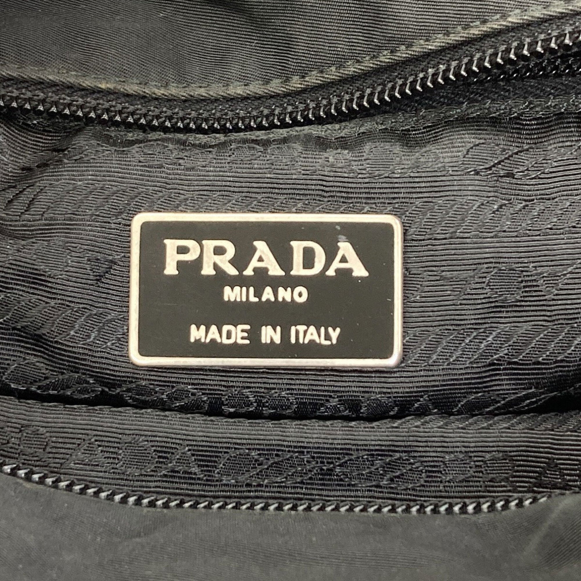 Prada Black Nylon Tote Bag (Pre-Owned)