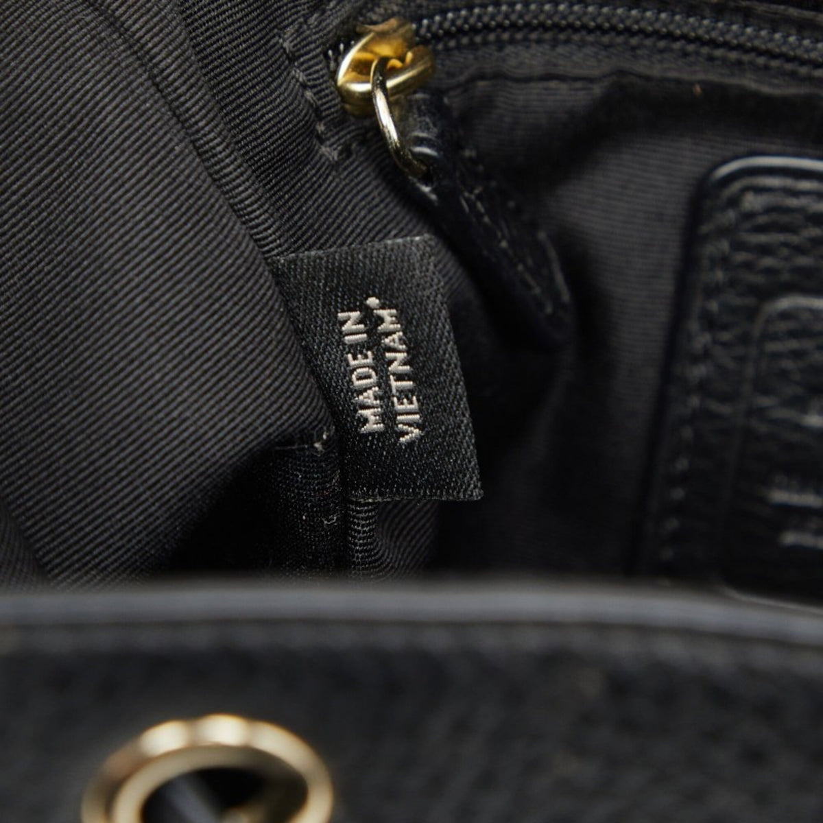 Coach Black Leather Backpack (Pre-Owned)
