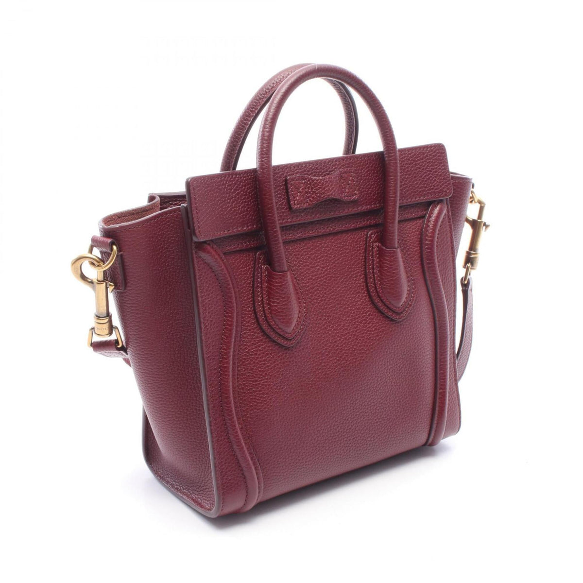 Celine Purple Leather Handbag (Pre-Owned)