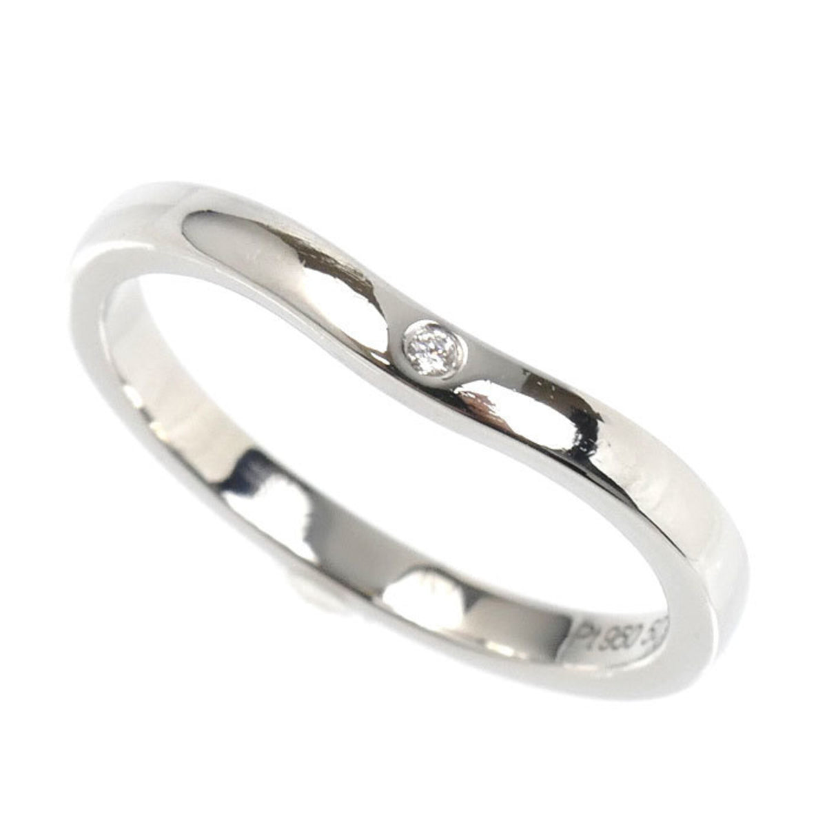 Cartier Platinum 950 Band Ring (Pre-Owned)