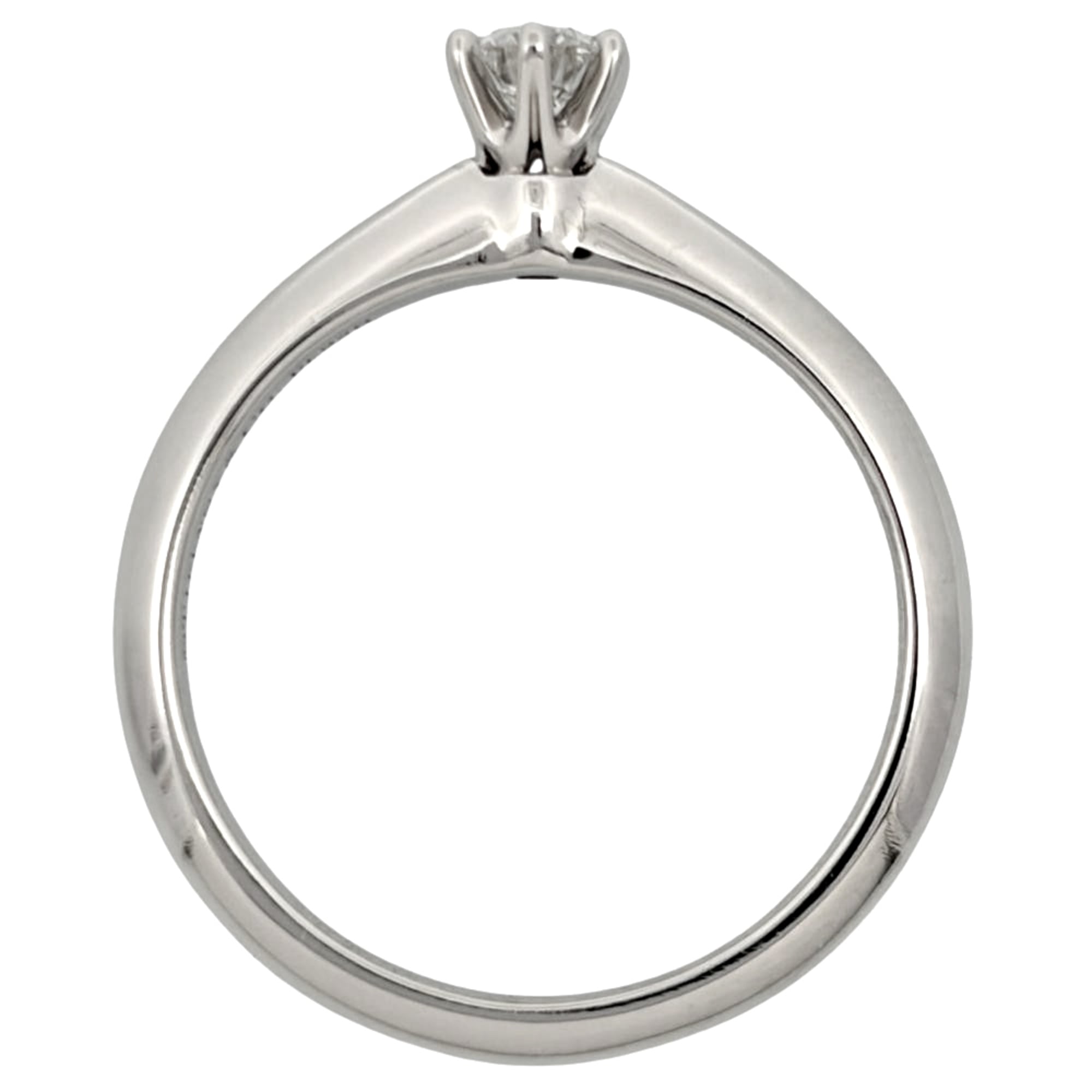 Tiffany Platinum Platinum 950 Band Ring (Pre-Owned)