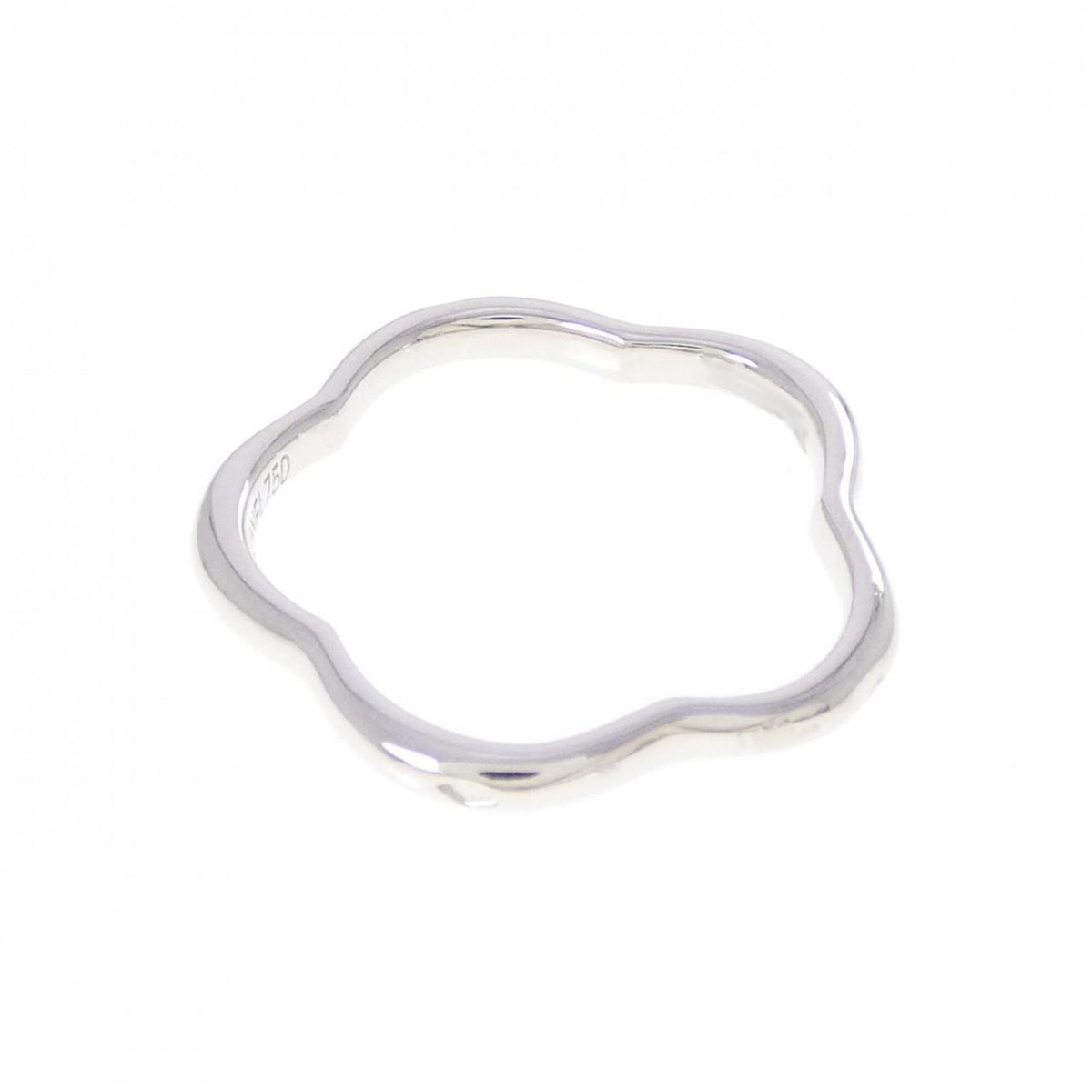 Chanel White Gold (18K) Band Ring (Pre-Owned)