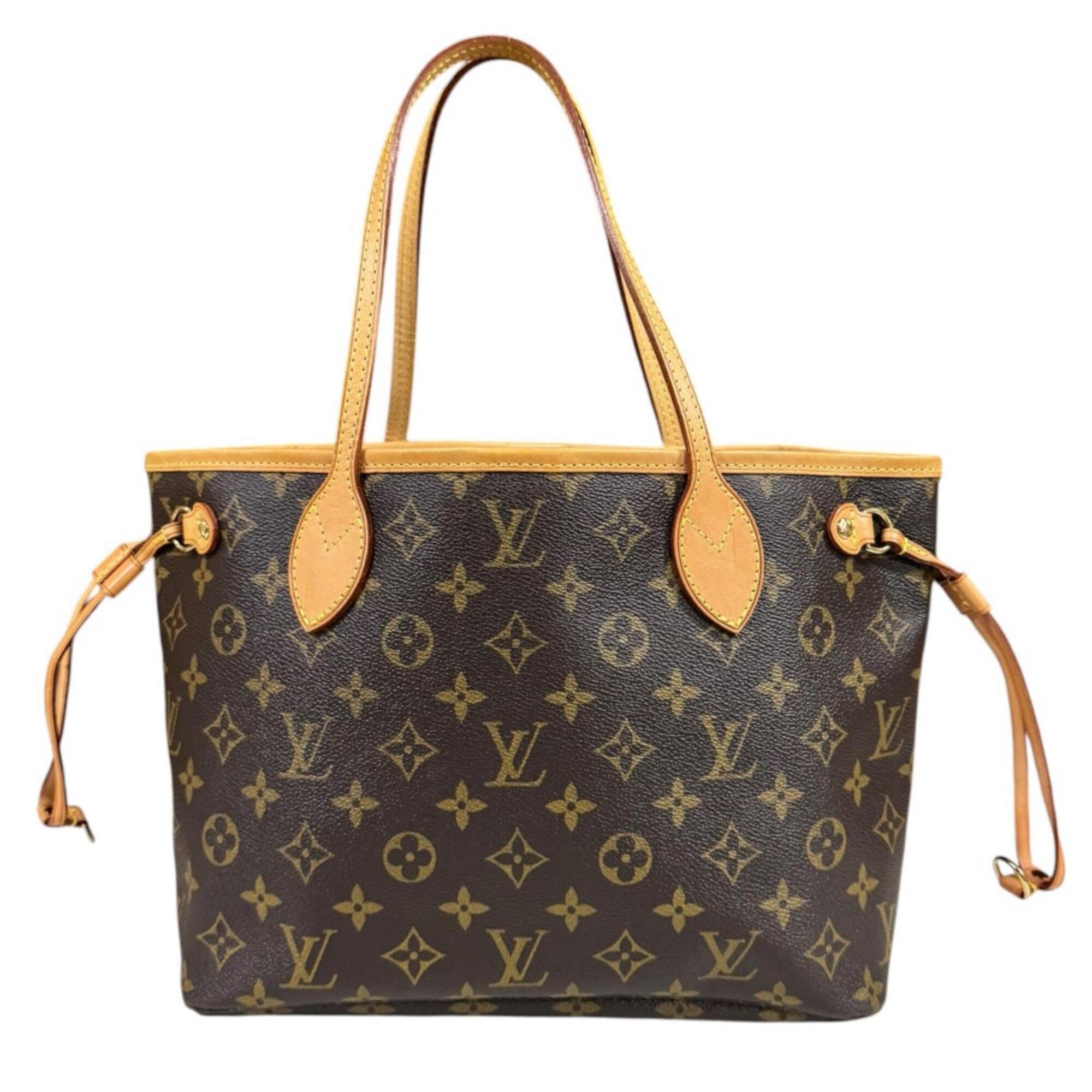 Louis Vuitton Brown Monogram Canvas Tote Bag (Pre-Owned)
