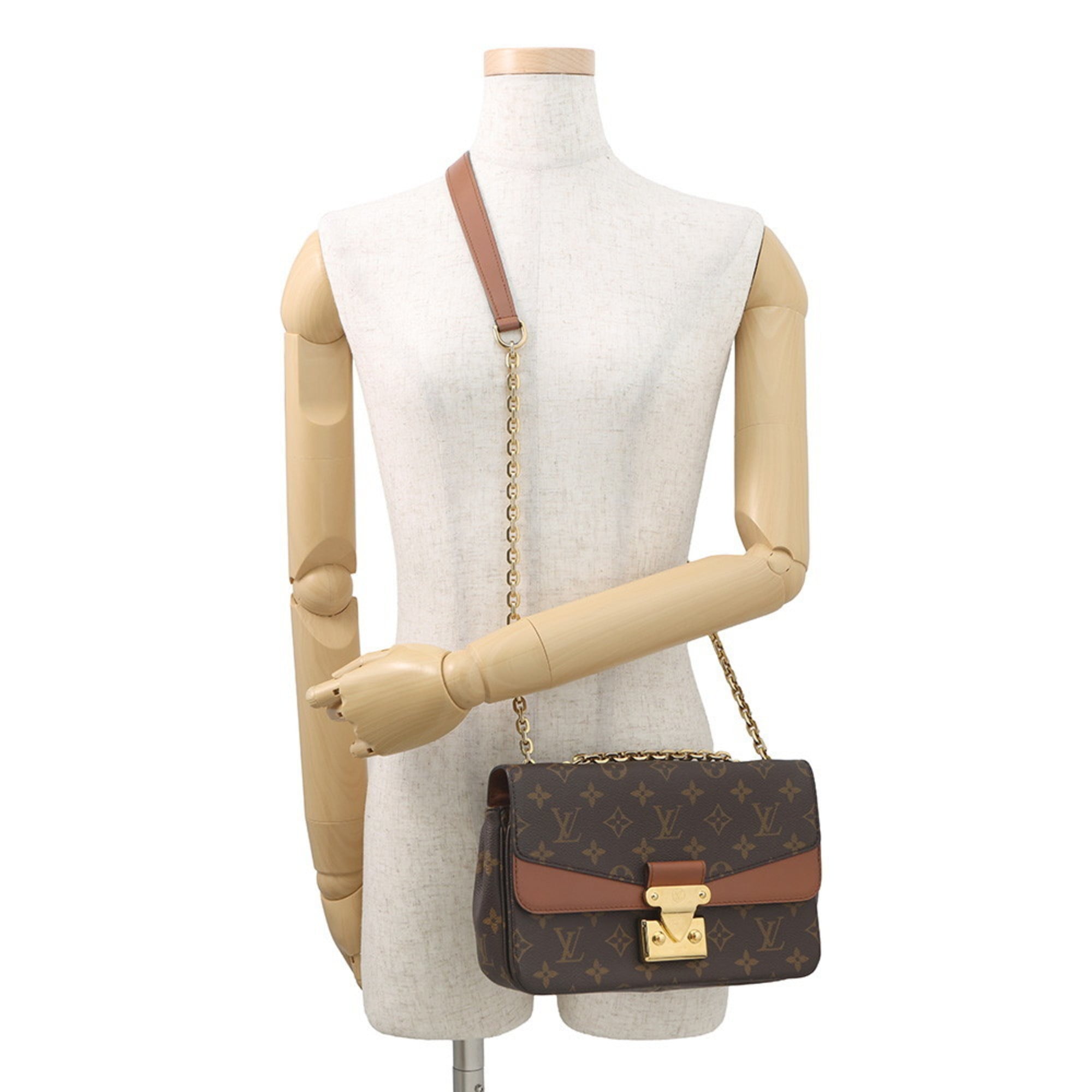 Louis Vuitton Monogram Brown Monogram Shoulder Bag (Pre-Owned)