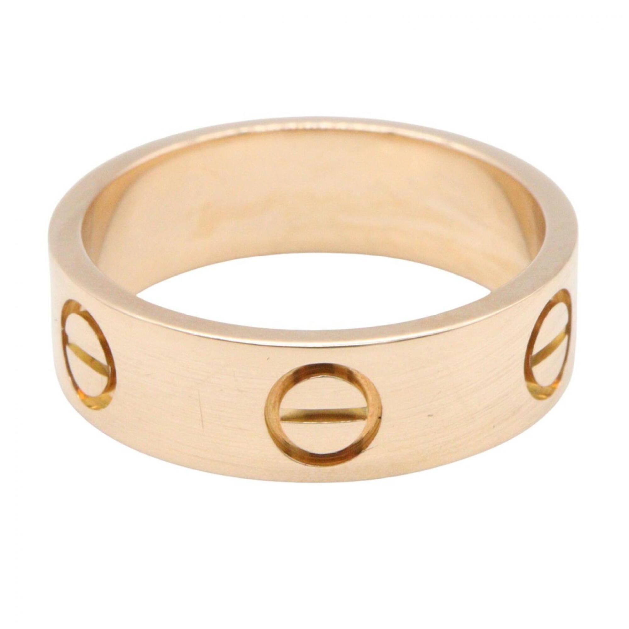 Cartier Gold Pink Gold (18K) Band Ring (Pre-Owned)