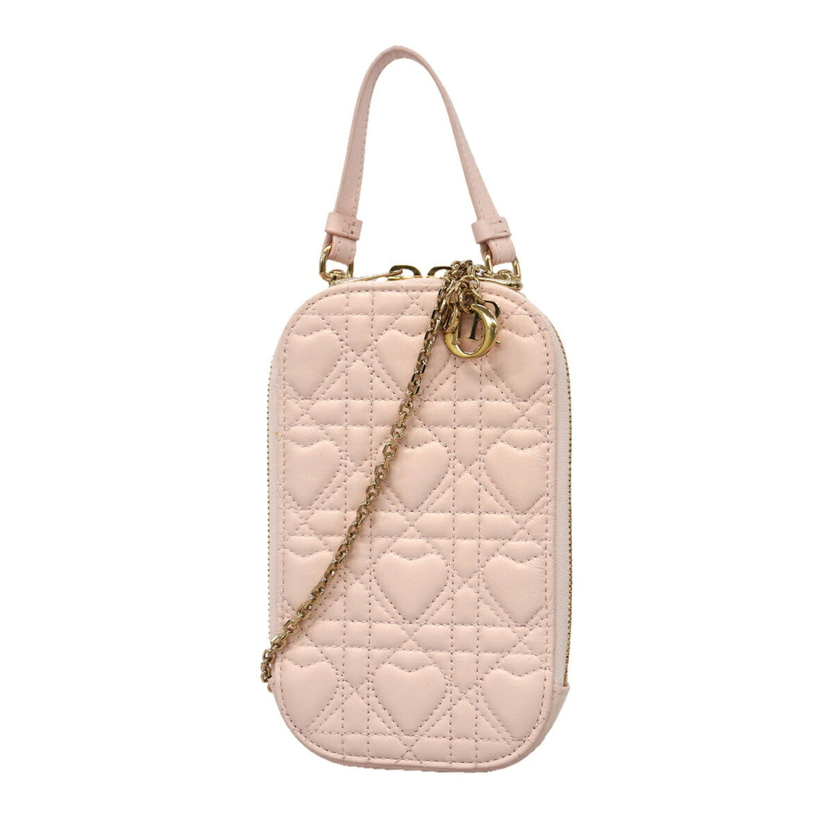 Christian Dior Pink Leather Shoulder Bag (Pre-Owned)