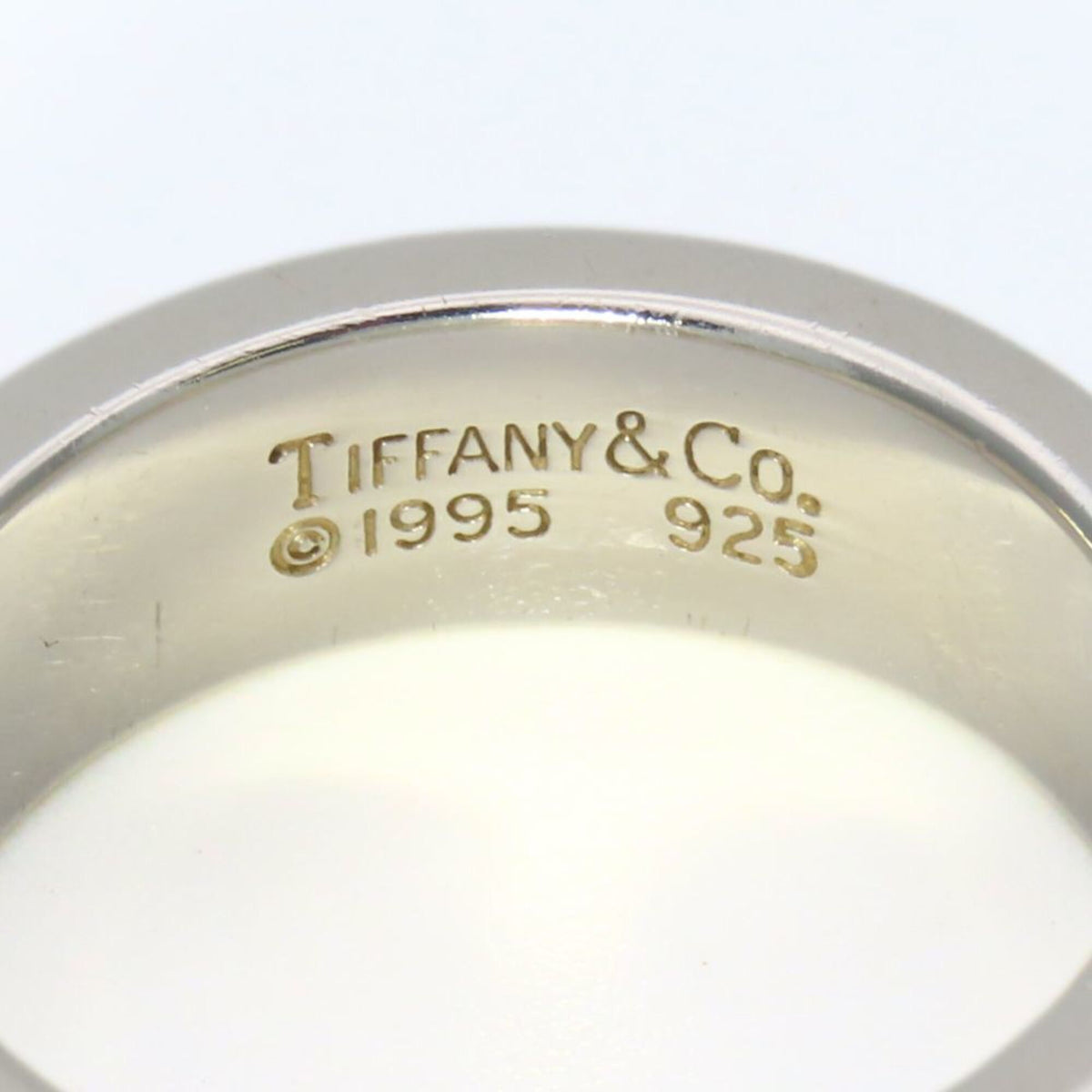 Tiffany Atlas Silver Silver 925 Band Ring (Pre-Owned)