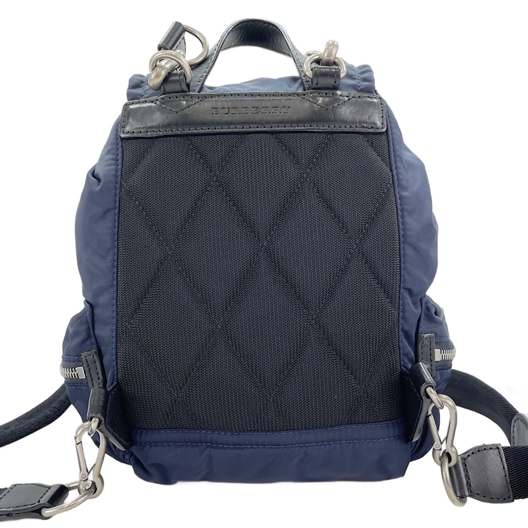Burberry Navy Backpack (Pre-Owned)