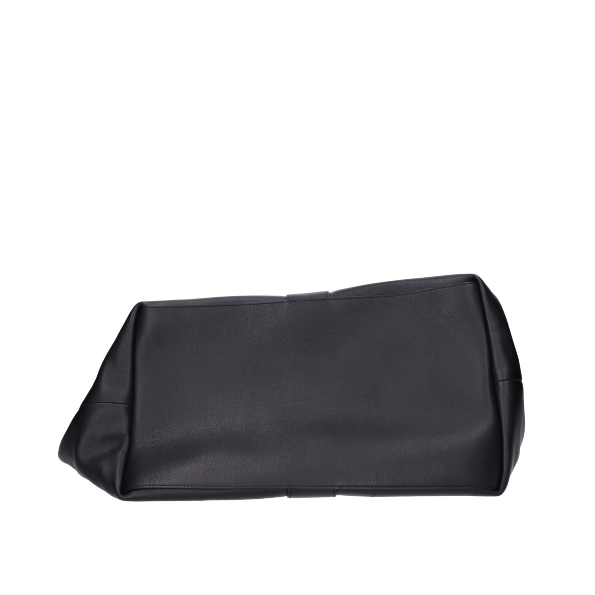 Saint Laurent Black Leather Tote Bag (Pre-Owned)