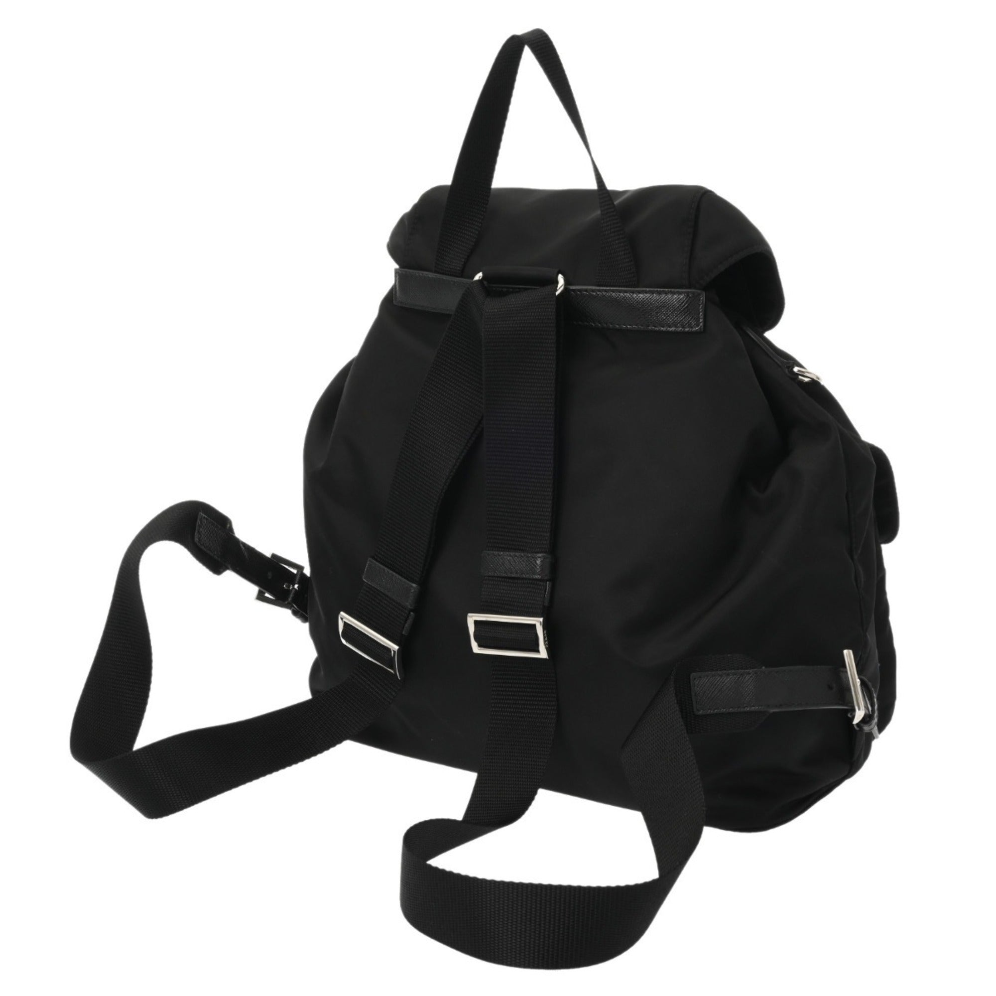 Prada Black Nylon Backpack (Pre-Owned)