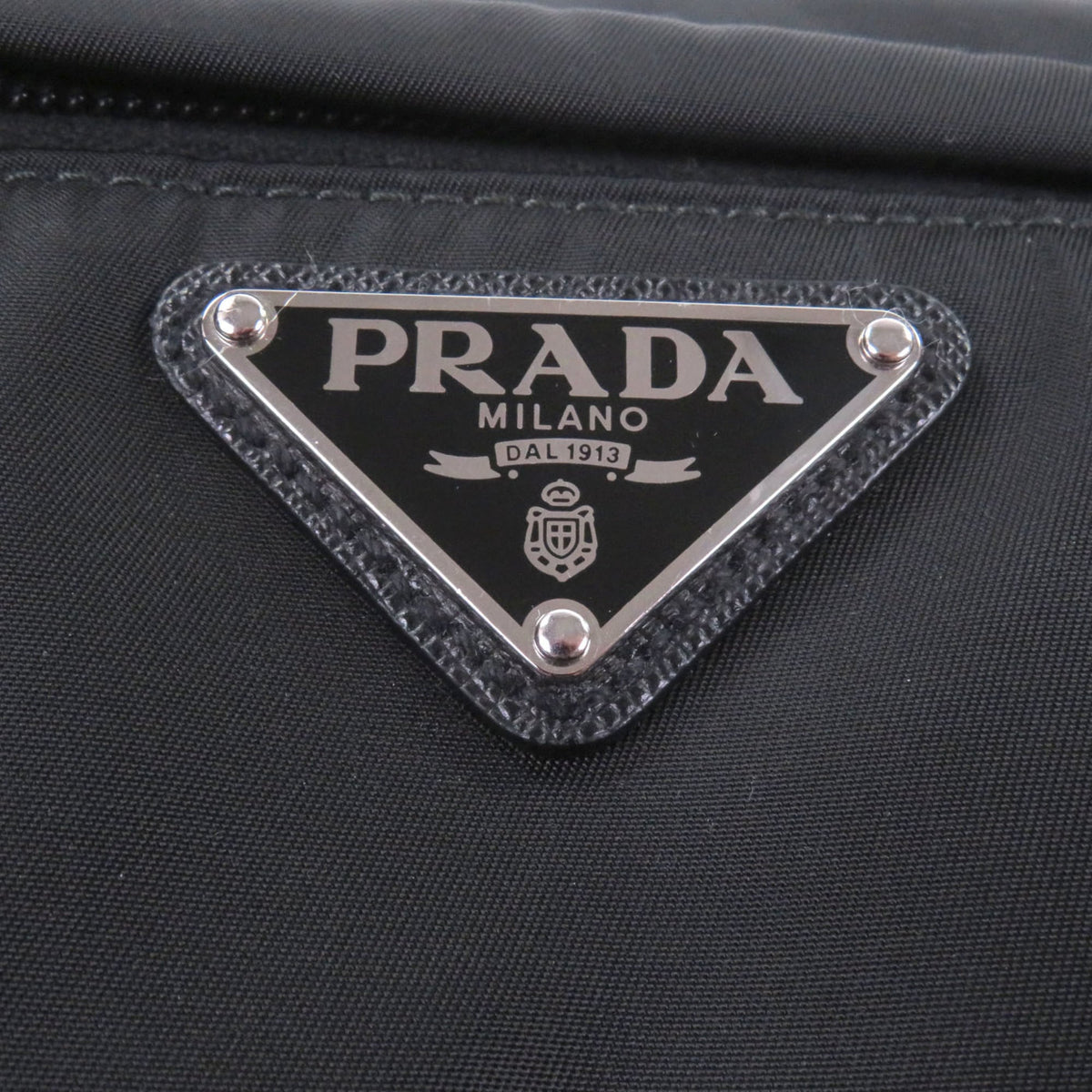 Prada Black Polyamide Shoulder Bag (Pre-Owned)
