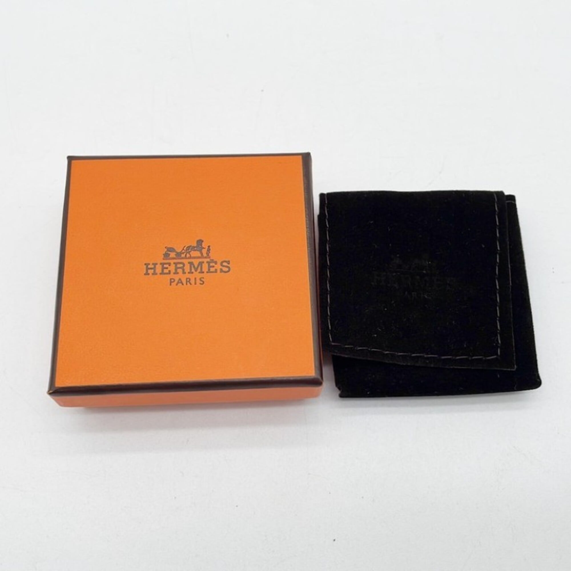 Hermes Silver Metal Money Clip (Pre-Owned)