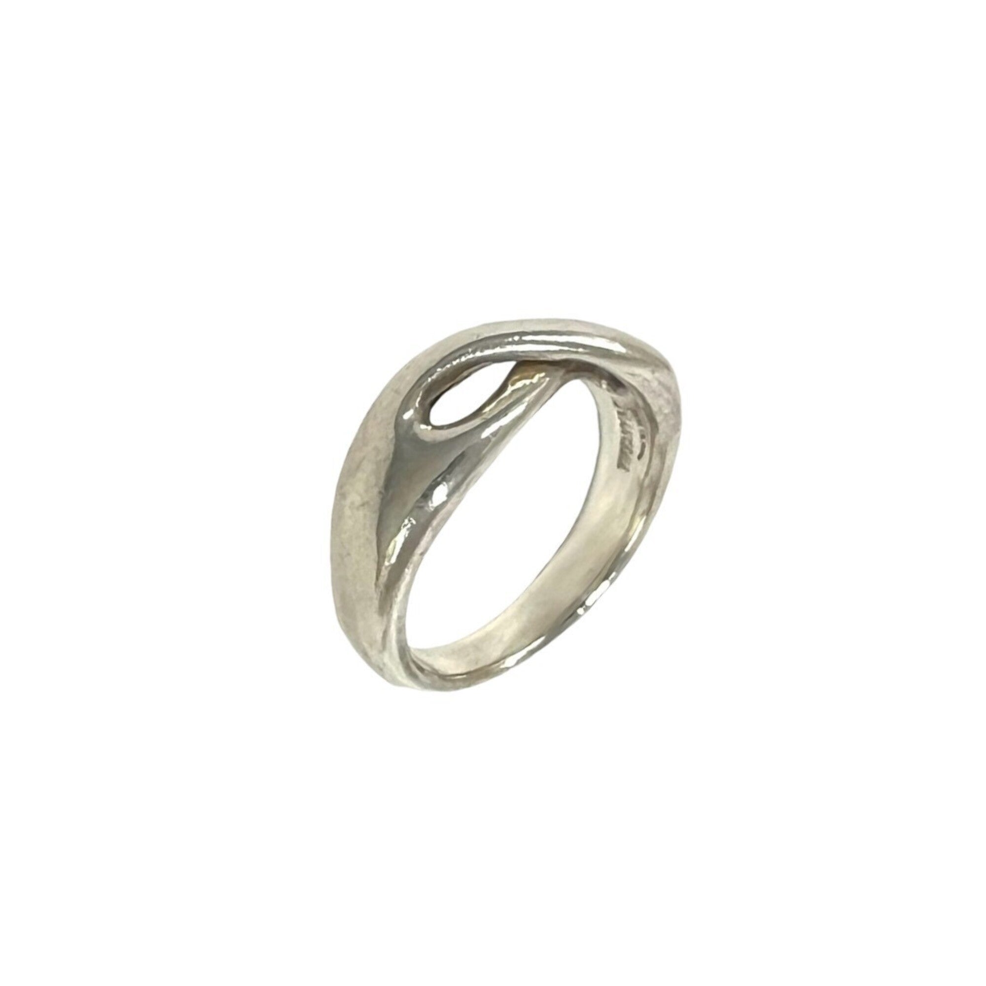 Tiffany Silver Silver 925 Band Ring (Pre-Owned)