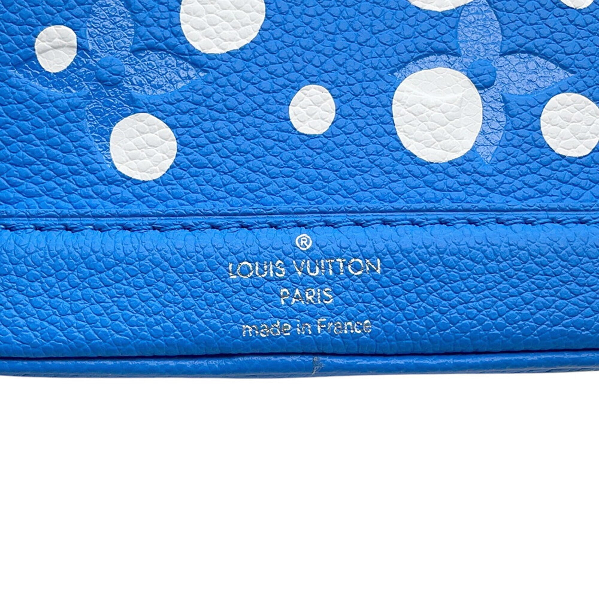 Louis Vuitton Blue White Monogram Empreinte Handbag (Pre-Owned)