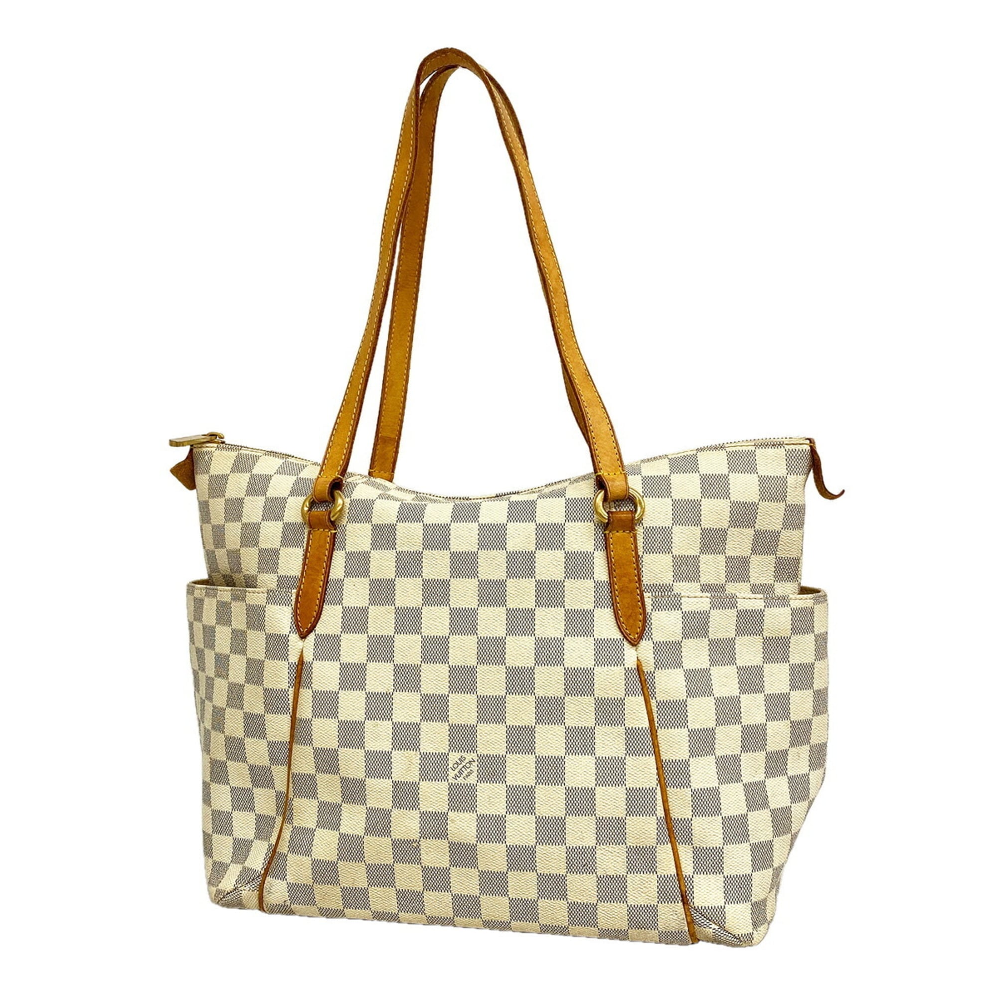 Louis Vuitton White Tote Bag (Pre-Owned)