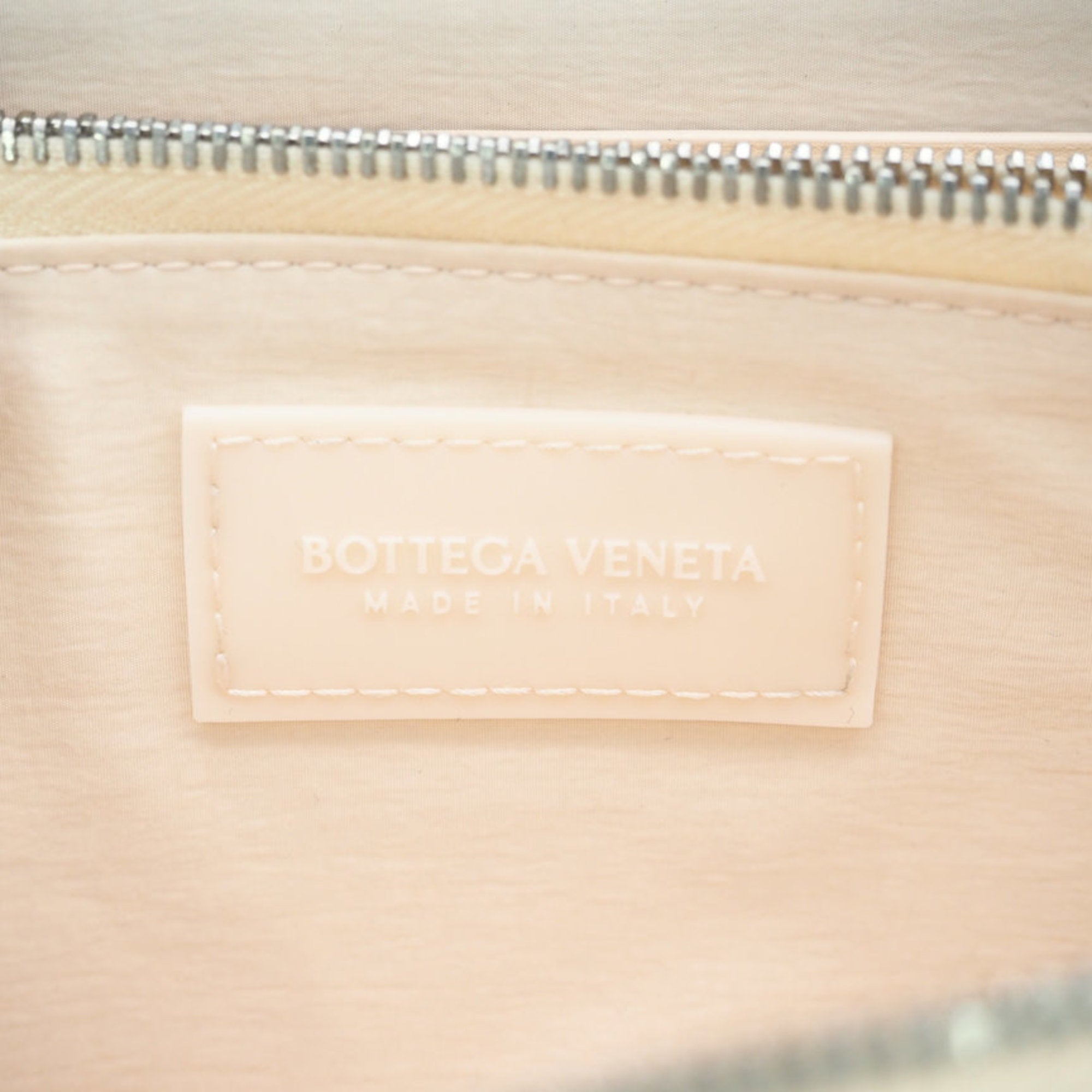 Bottega Veneta Beige Intrecciato Leather Long Wallet (Bi-Fold) (Pre-Owned)