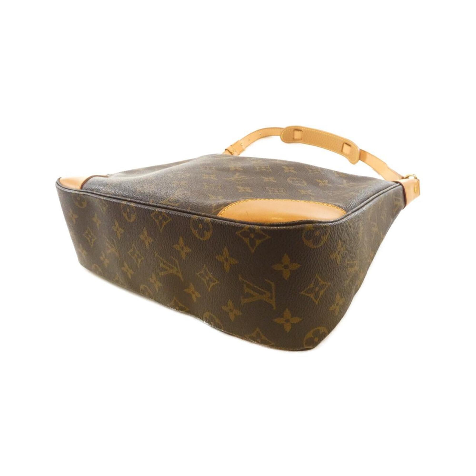 Louis Vuitton Marron Coated Canvas Shoulder Bag (Pre-Owned)