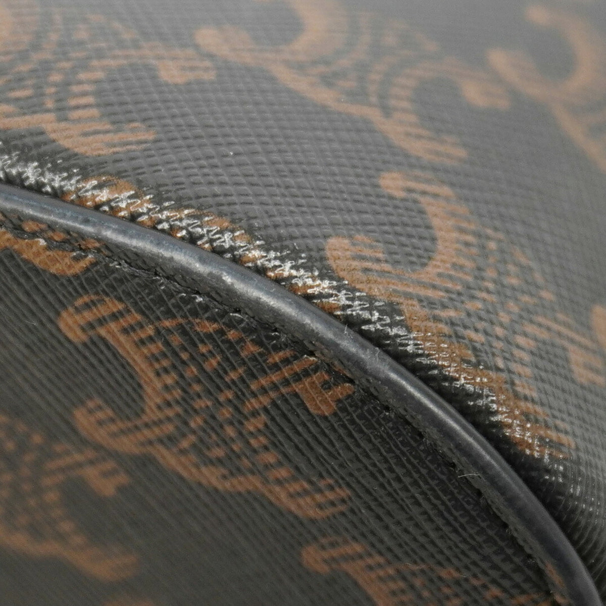 Celine Black Brown Pvc Handbag (Pre-Owned)