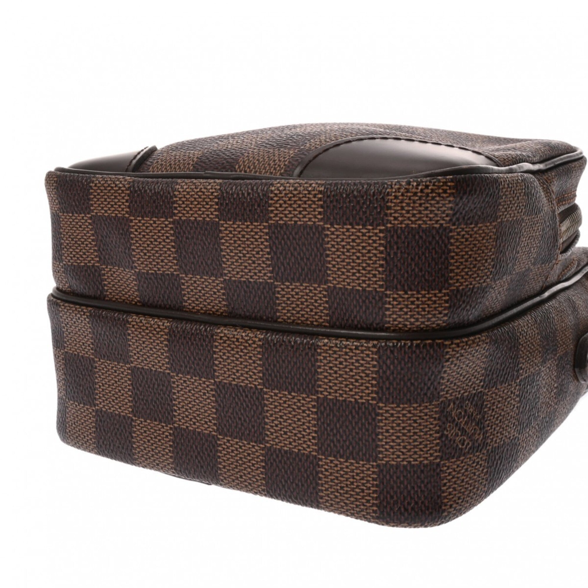 Louis Vuitton Brown Damier Canvas Shoulder Bag (Pre-Owned)