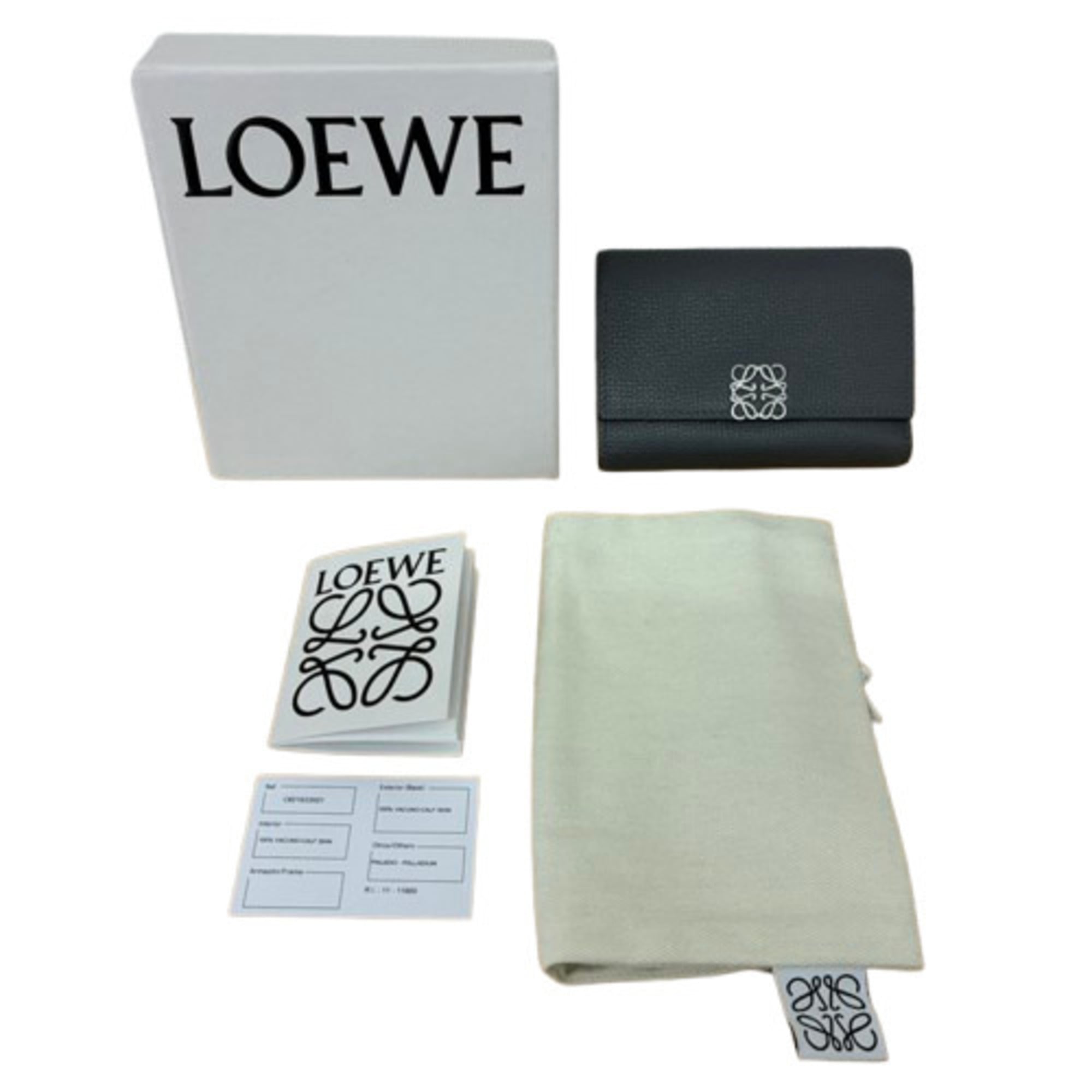 Loewe Gray Wallet (Tri-Fold) (Pre-Owned)