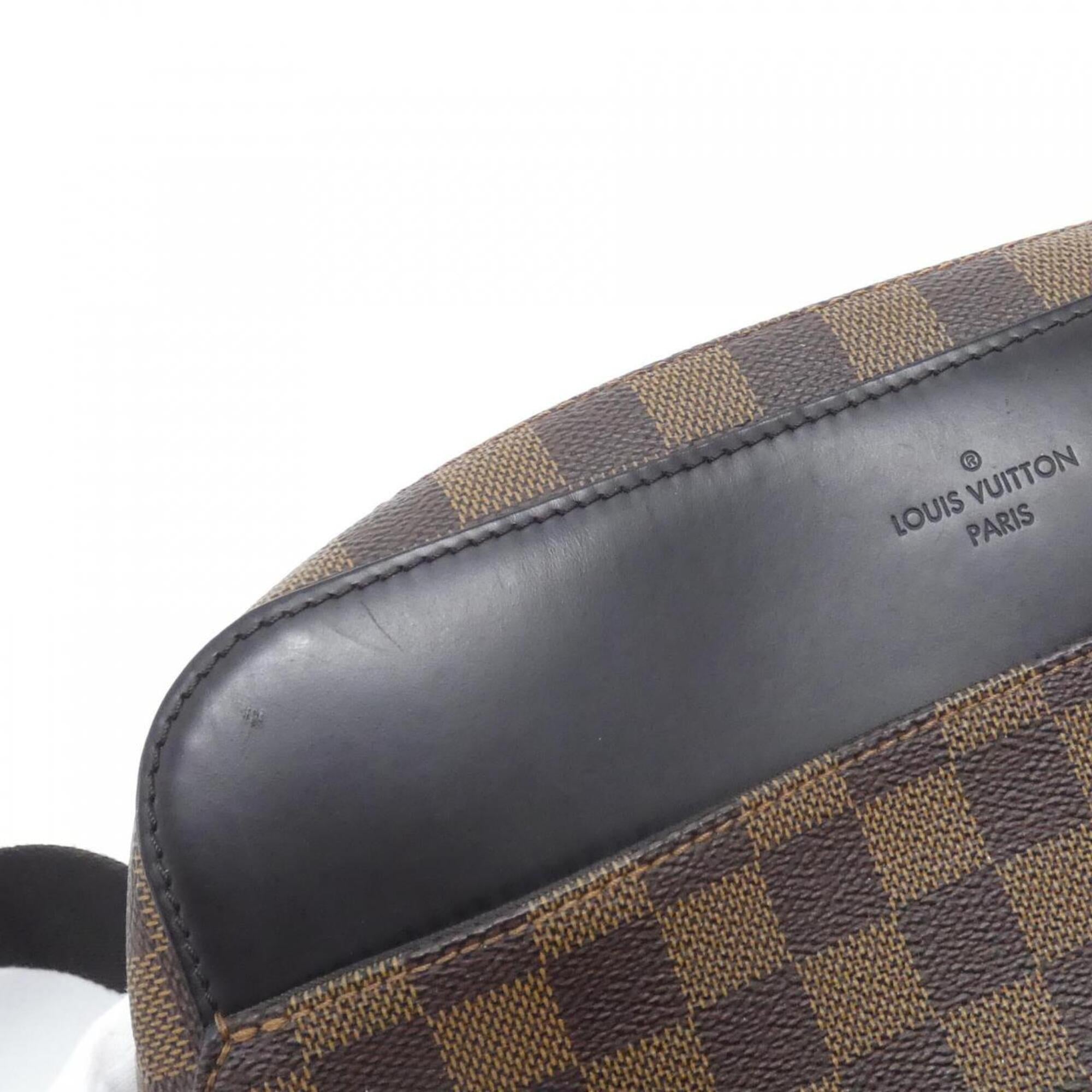 Louis Vuitton Damier Canvas Ebene Coated Canvas Shoulder Bag (Pre-Owned)