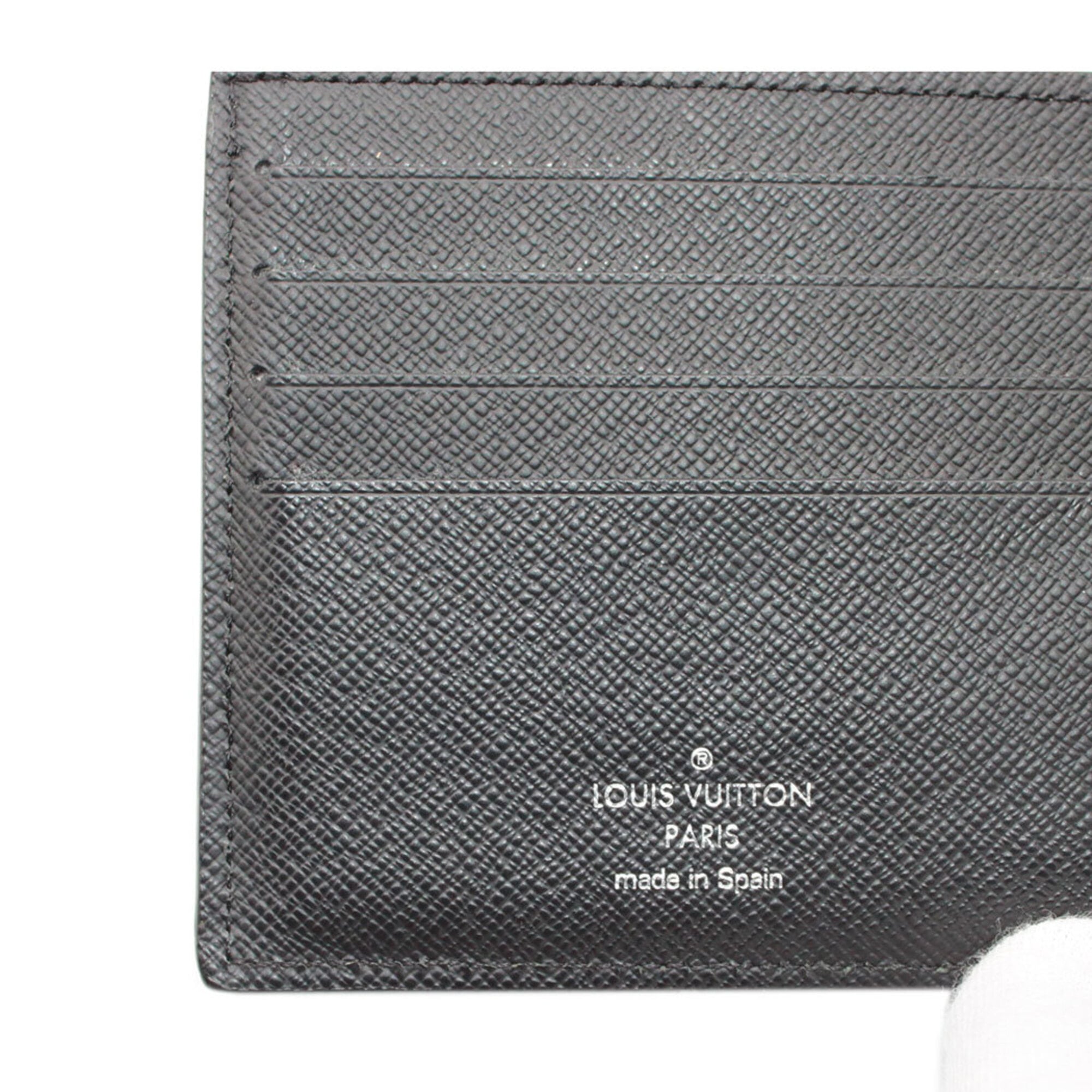 Louis Vuitton Black Monogram Eclipse Noir Epi Leather Wallet (Bi-Fold) (Pre-Owned)