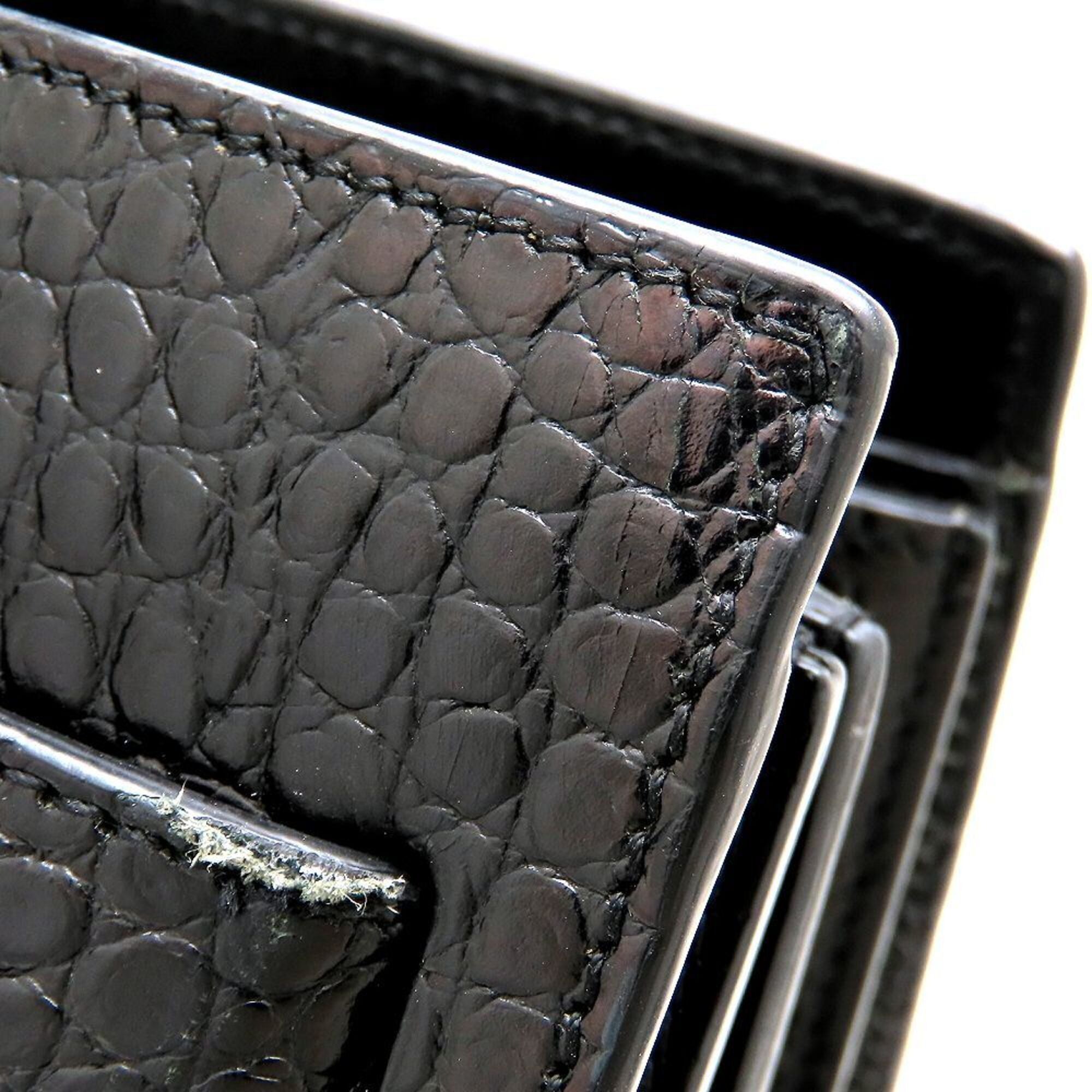 Yves Saint Laurent Black Leather Handbag (Pre-Owned)