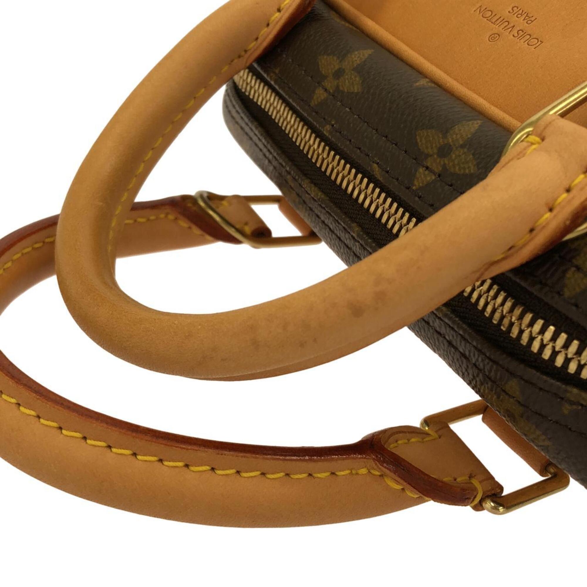 Louis Vuitton Monogram Marron Coated Canvas Handbag (Pre-Owned)