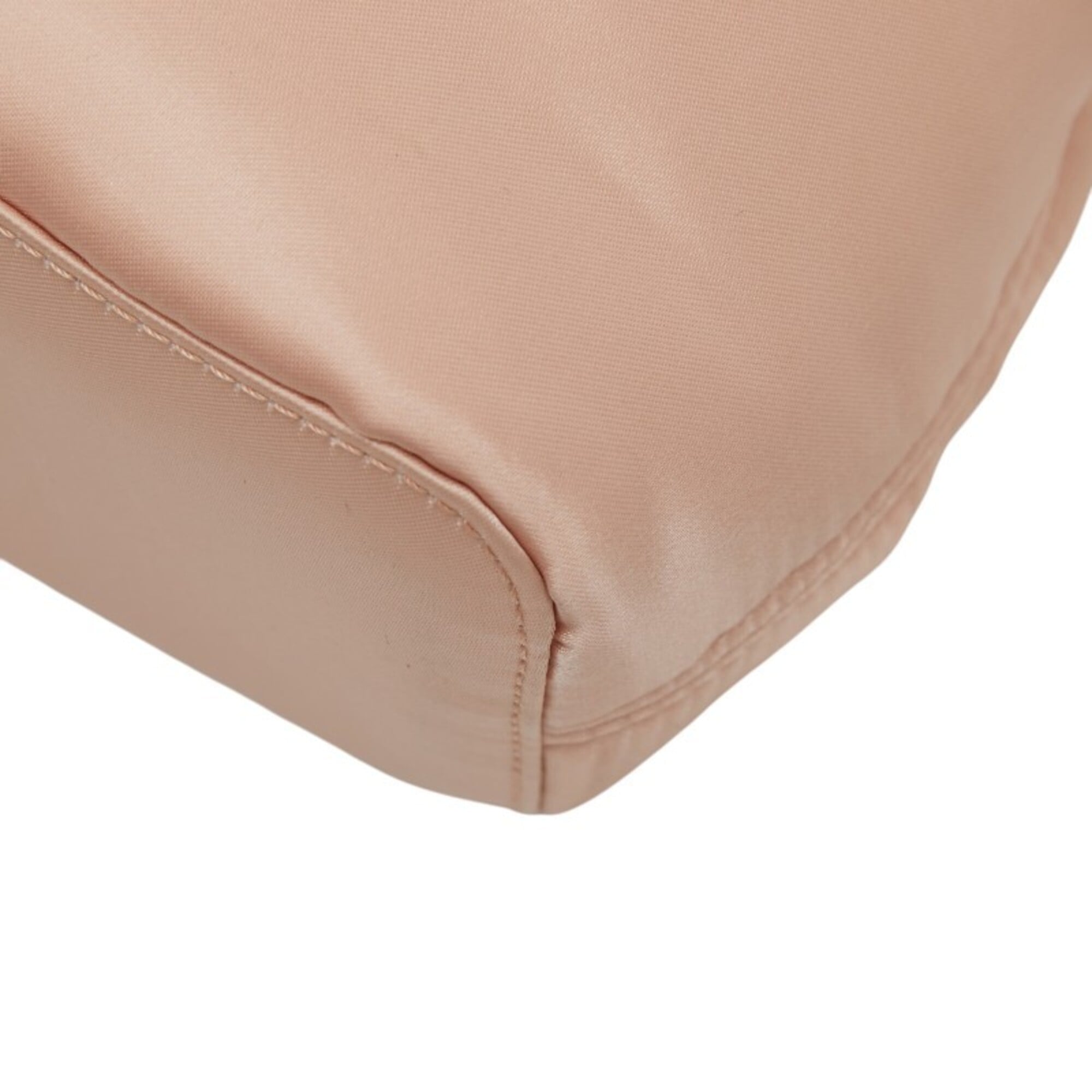 Fendi Pink Satin Handbag Shoulder Bag (Pre-Owned)