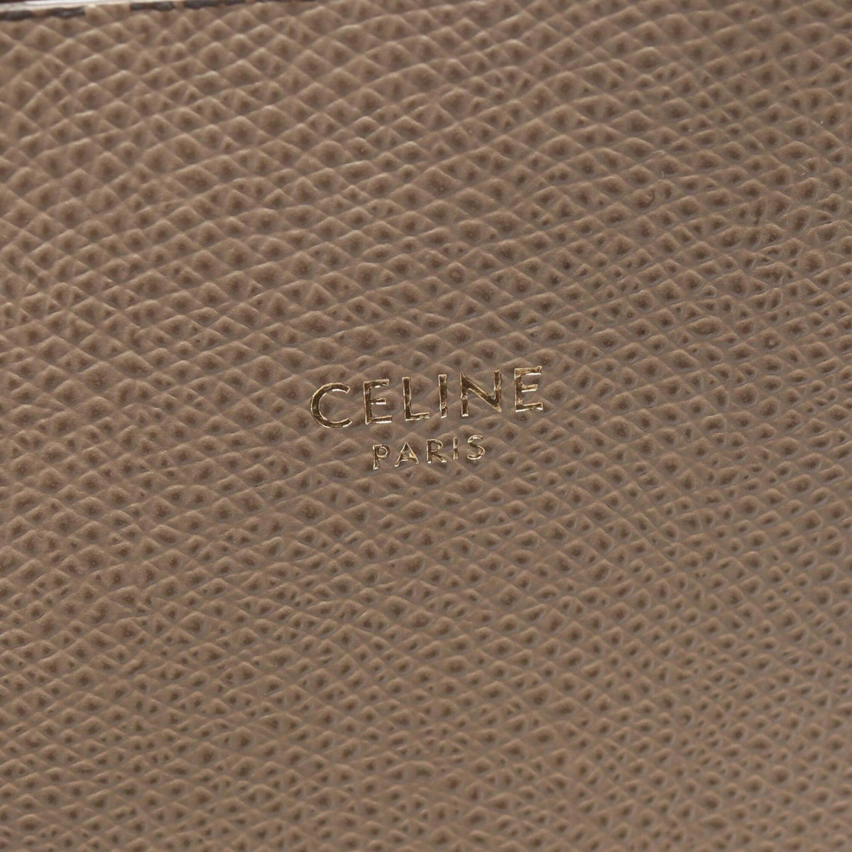 Celine Beige Leather Handbag Tote Bag (Pre-Owned)