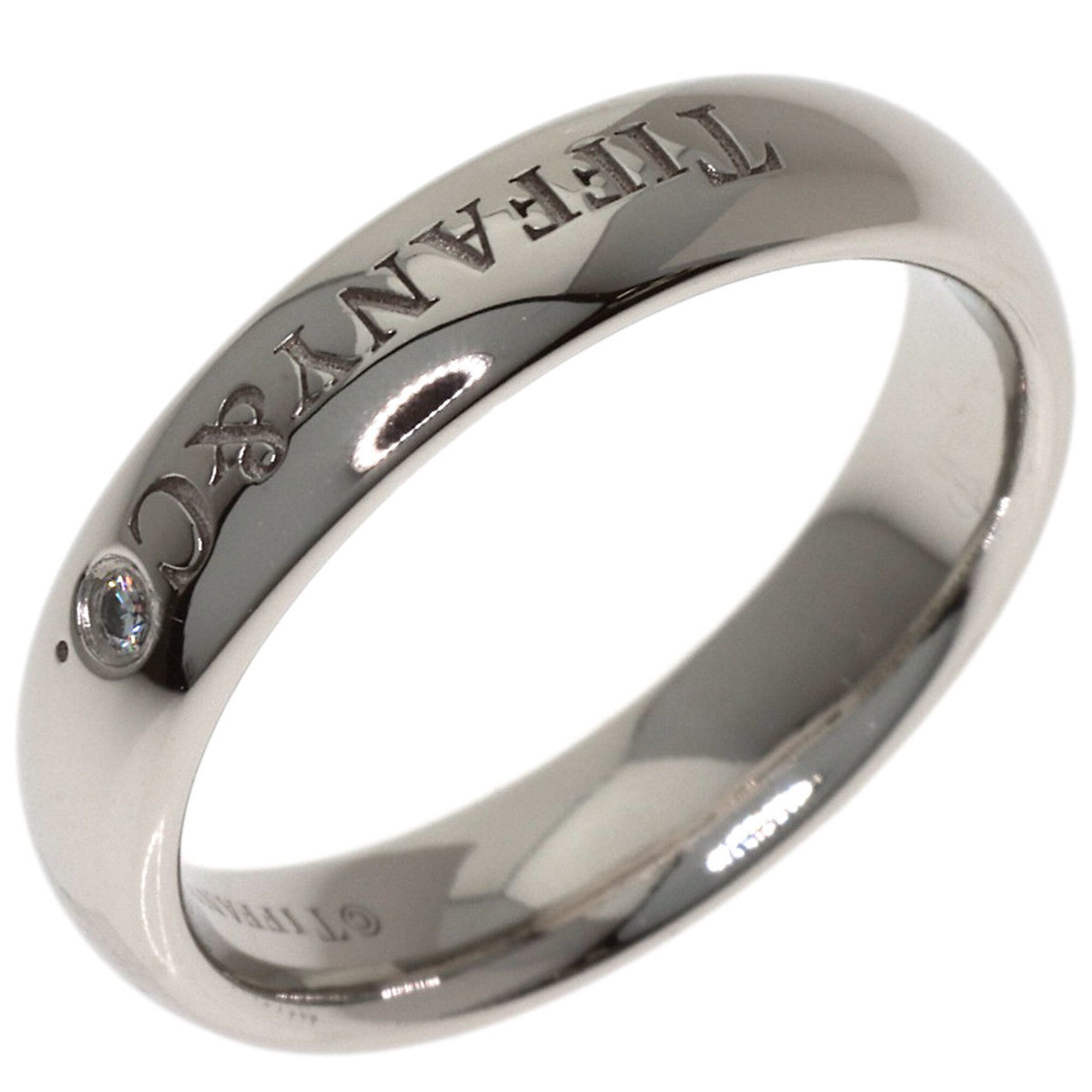 Tiffany Platinum 950 Band Ring (Pre-Owned)
