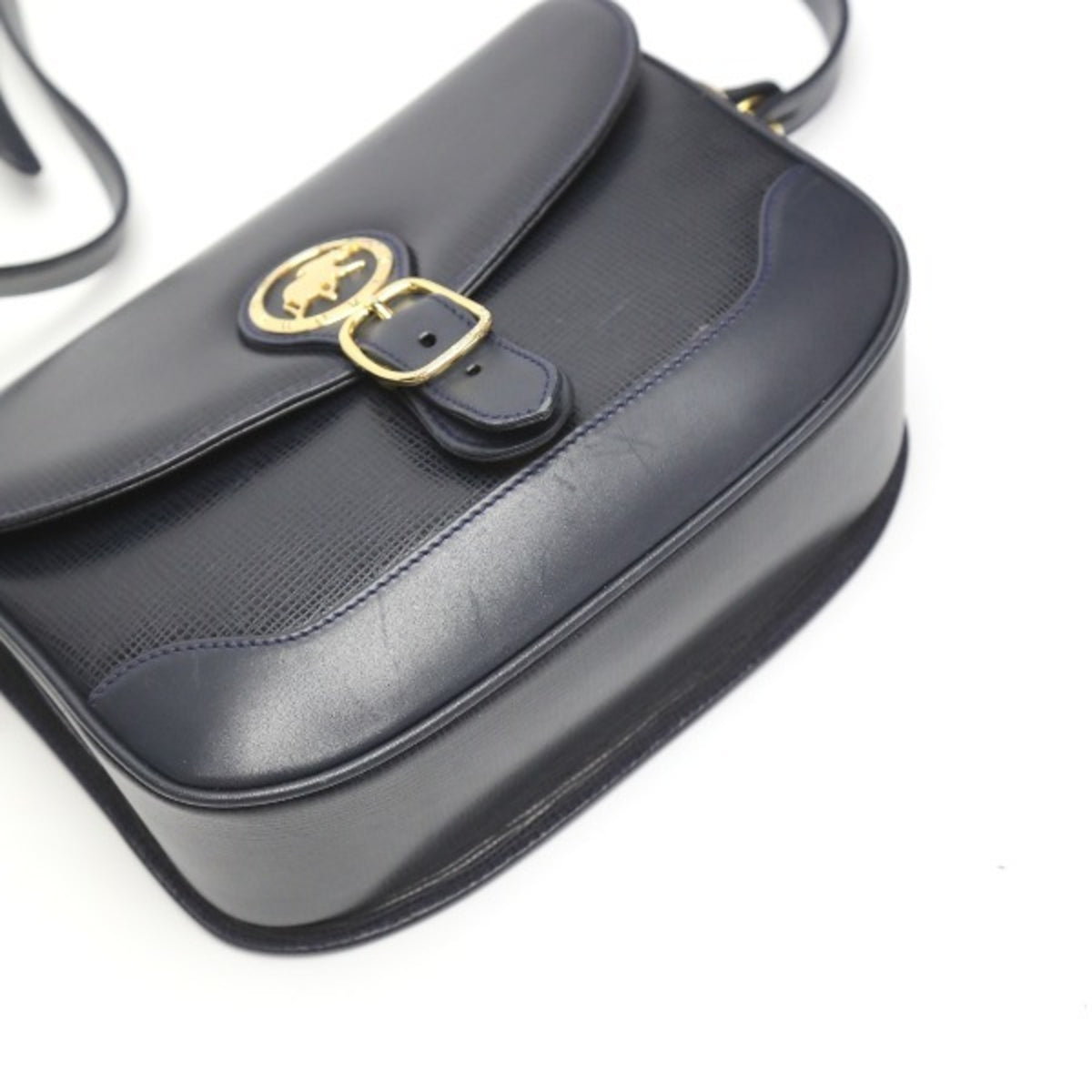 Hunting World Navy Shoulder Bag (Pre-Owned)