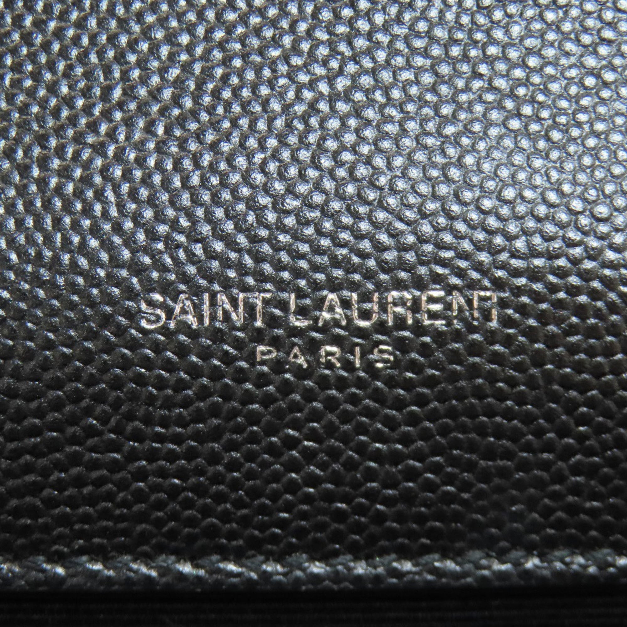 Saint Laurent Black Leather Shoulder Bag (Pre-Owned)