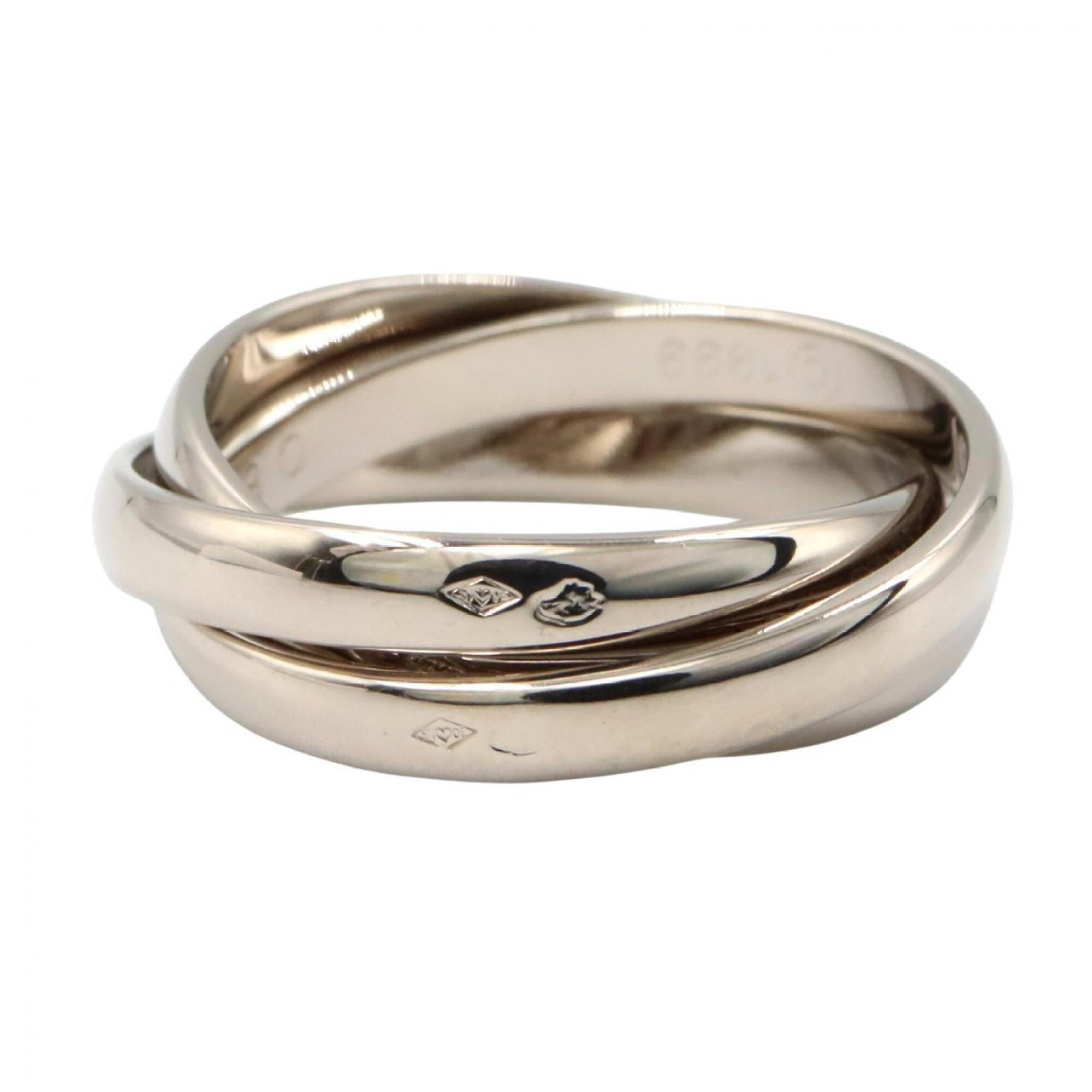 Cartier Silver White Gold (18K) Band Ring (Pre-Owned)