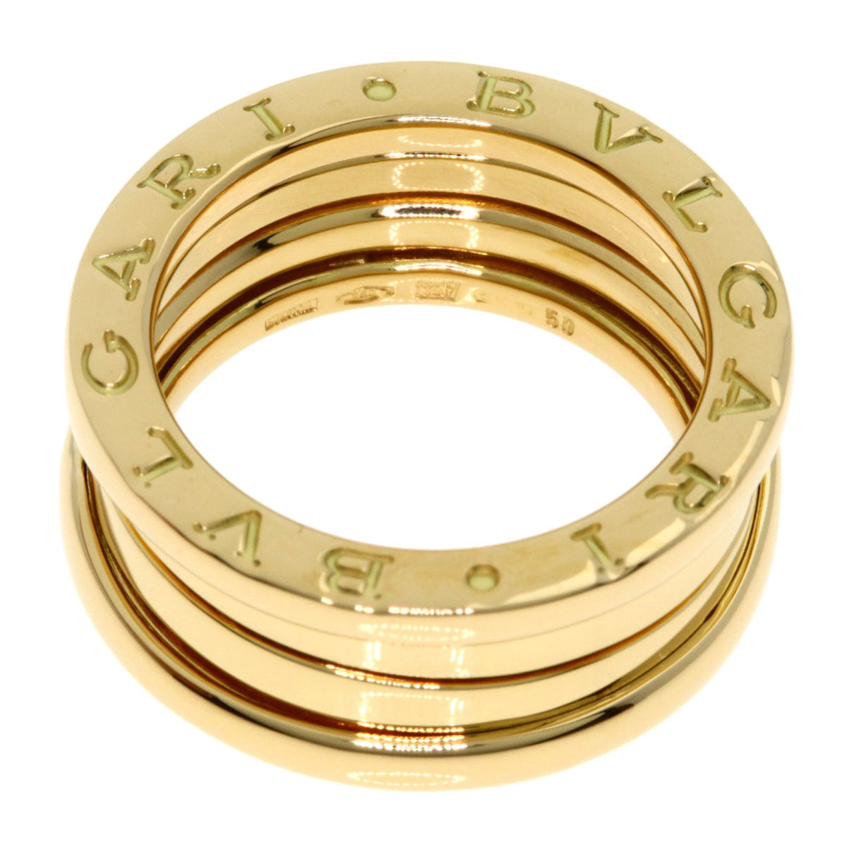 Bvlgari B.Zero1 Yellow Gold (18K) Band Ring (Pre-Owned)