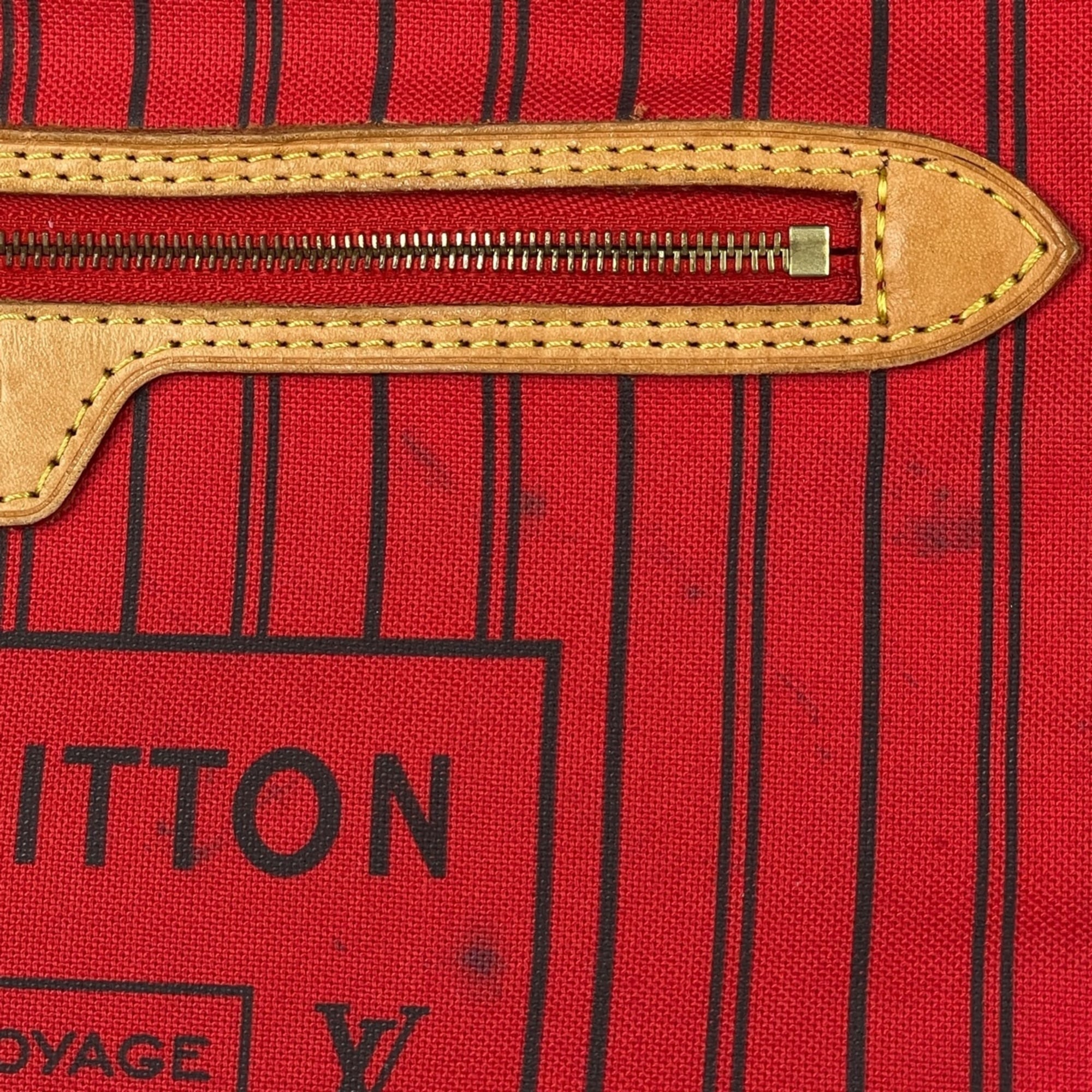 Louis Vuitton Blue Monogram Tote Bag (Pre-Owned)