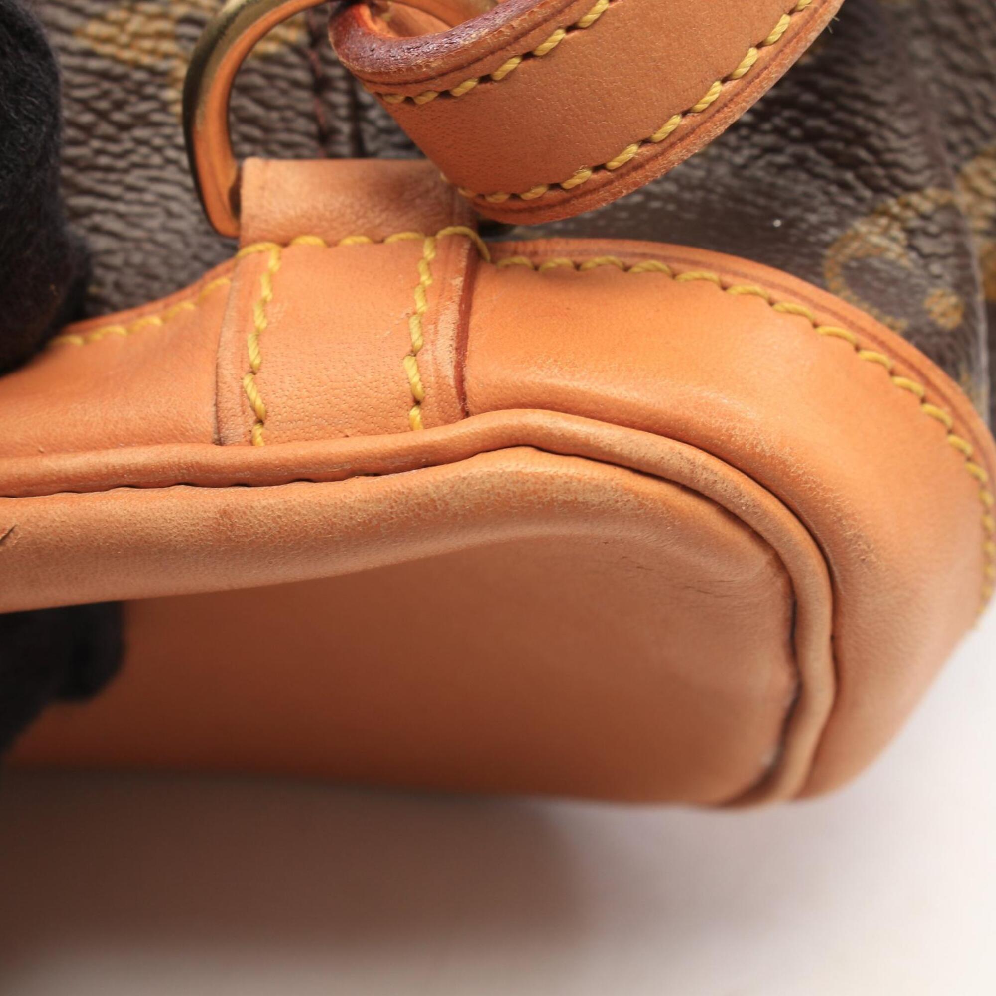 Louis Vuitton Brown Monogram Monogram Leather Backpack (Pre-Owned)