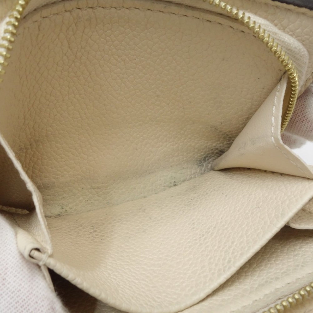 Louis Vuitton Monogram Empreinte Leather Wallet (Tri-Fold) (Pre-Owned)