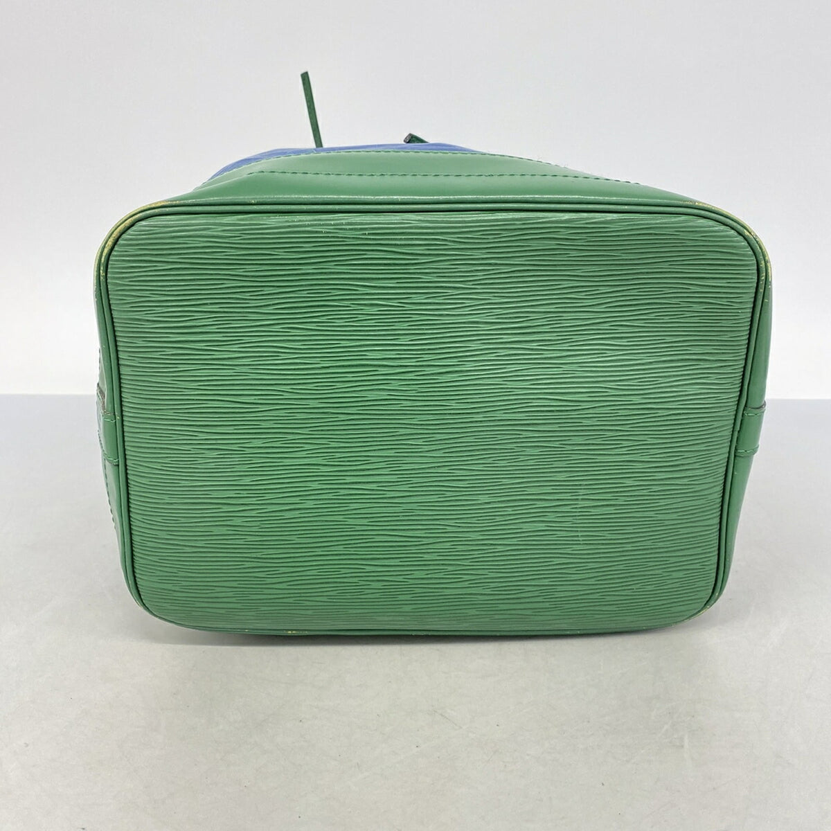 Louis Vuitton Borneo Green Toledo Blue Shoulder Bag (Pre-Owned)