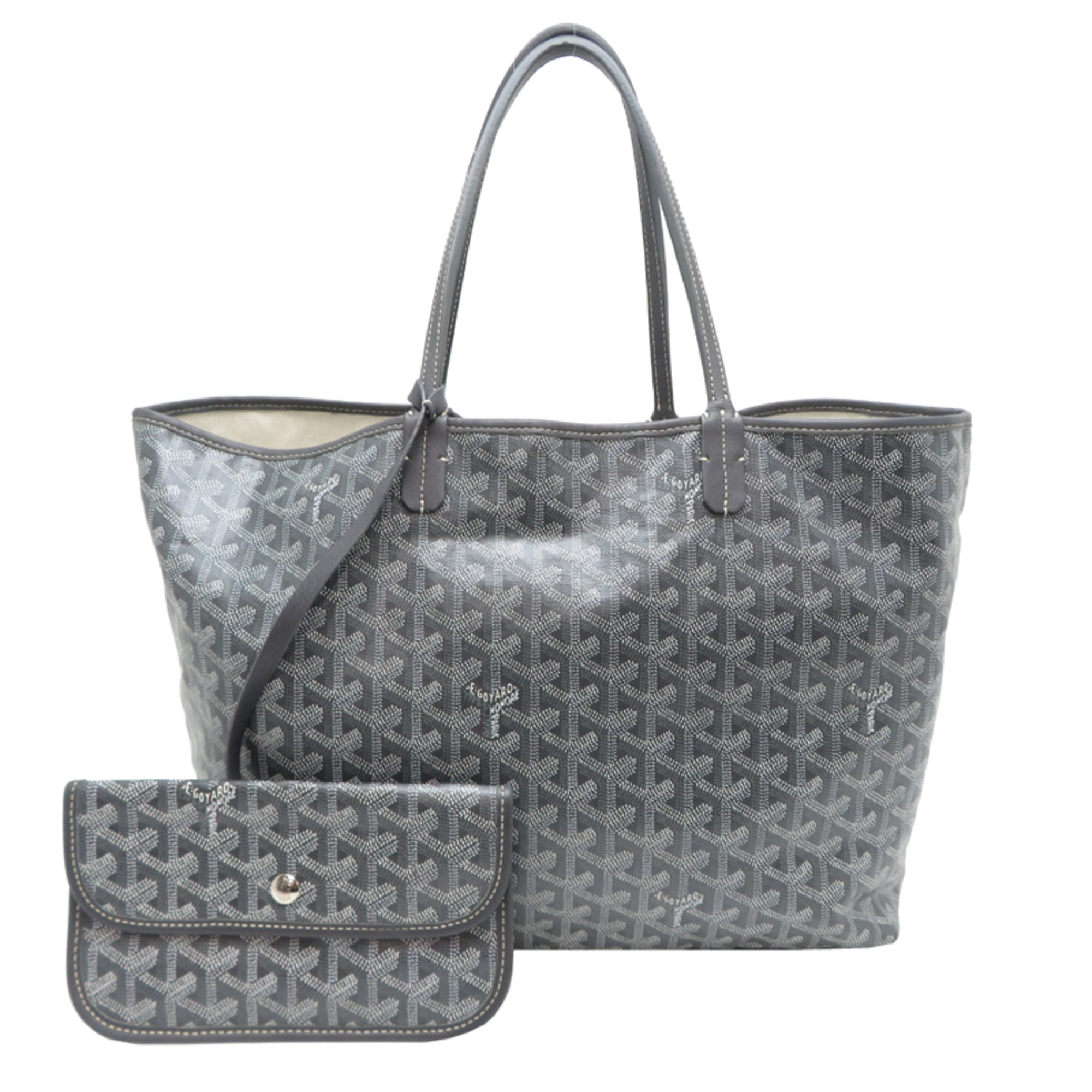 Goyard Gray Canvas Tote Bag (Pre-Owned)