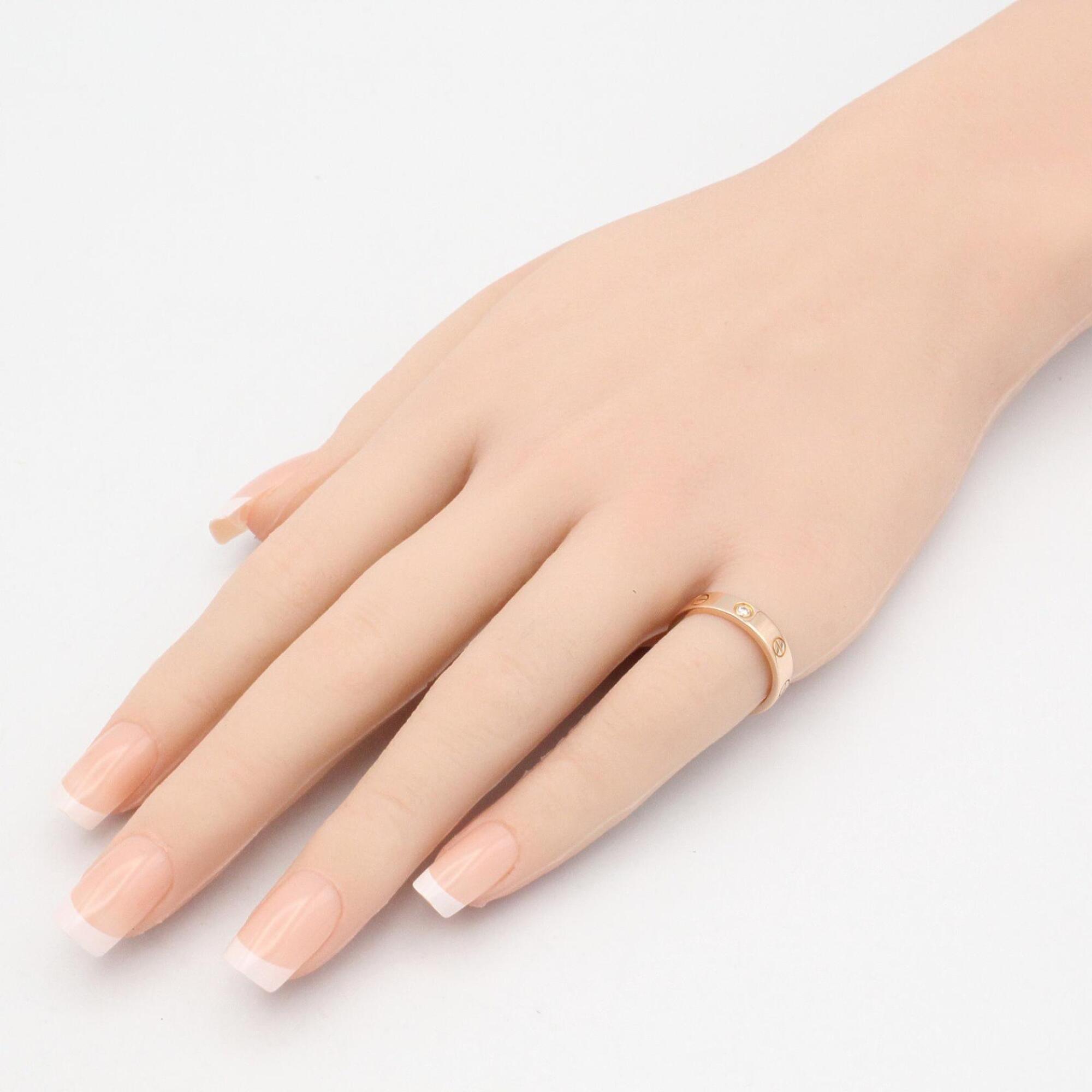 Cartier Gold Clear Pink Gold (18K) Band Ring (Pre-Owned)