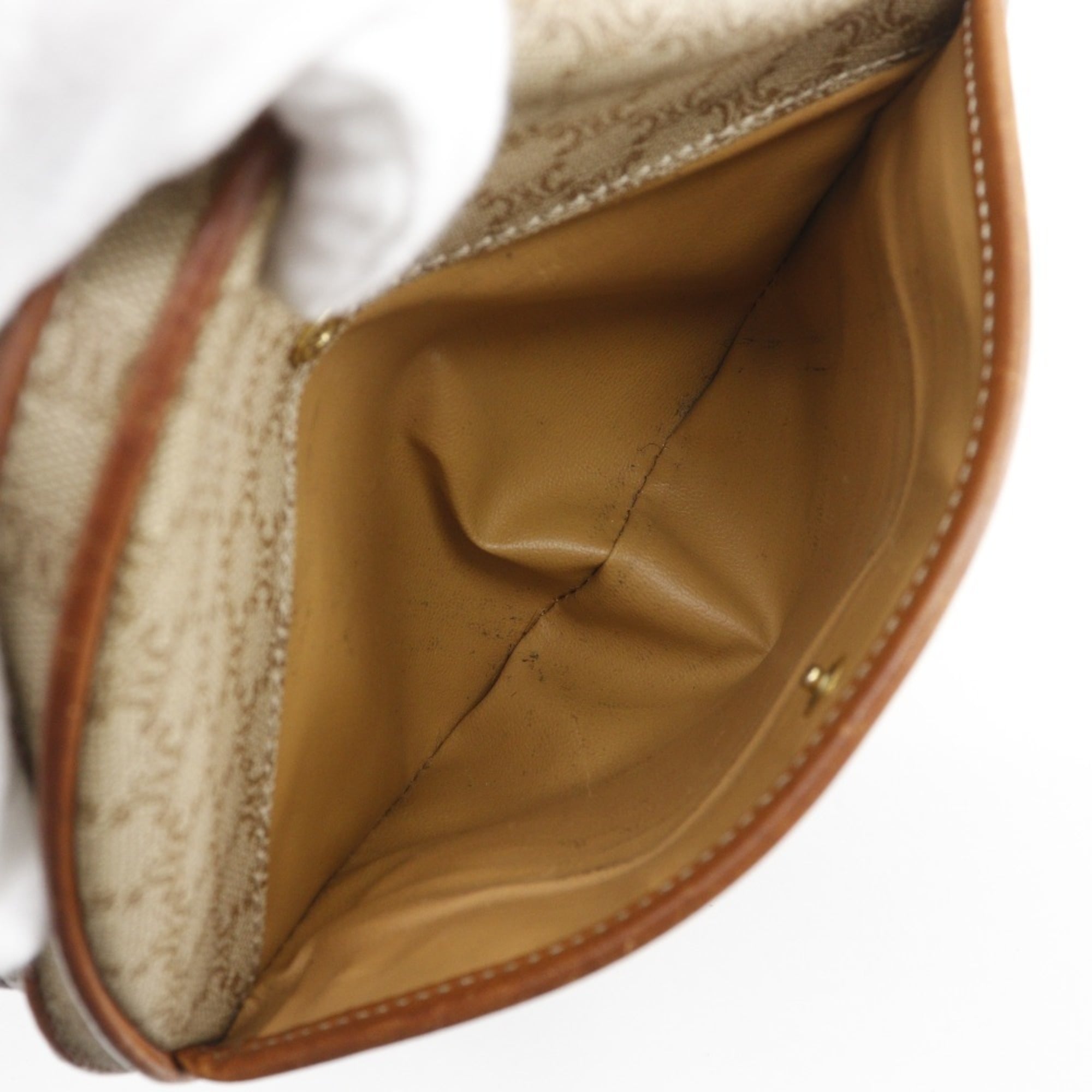 Celine Beige Pvc Shoulder Bag (Pre-Owned)