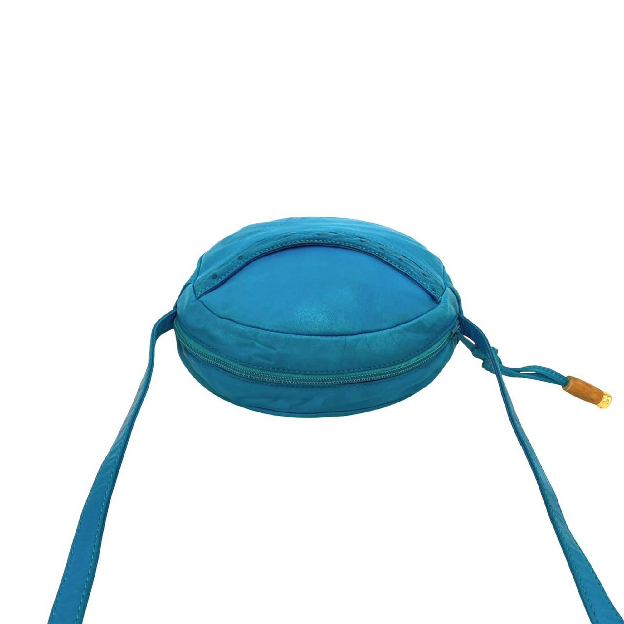 Loewe Blue Leather Pochette Shoulder Bag (Pre-Owned)