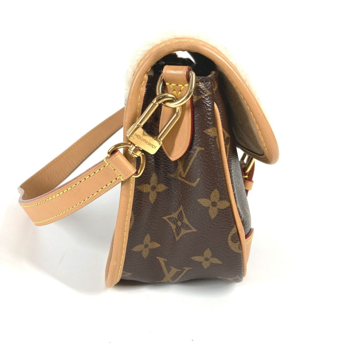 Louis Vuitton Brown Monogram Shoulder Bag Tote Bag (Pre-Owned)