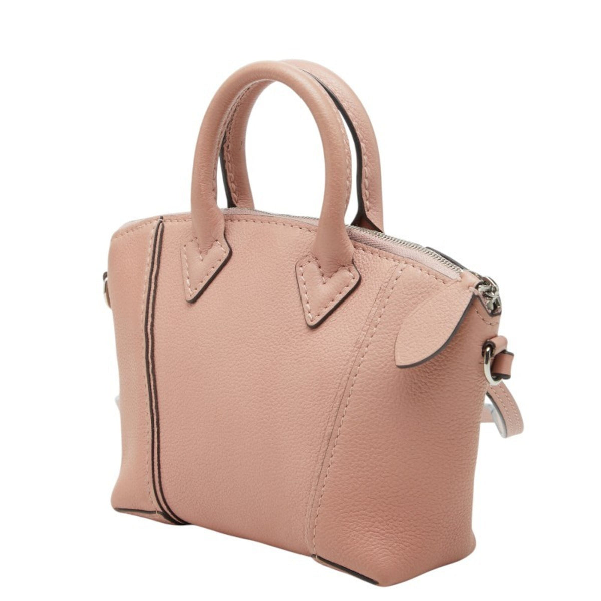 Louis Vuitton Magnolia Pink Leather Handbag Shoulder Bag (Pre-Owned)