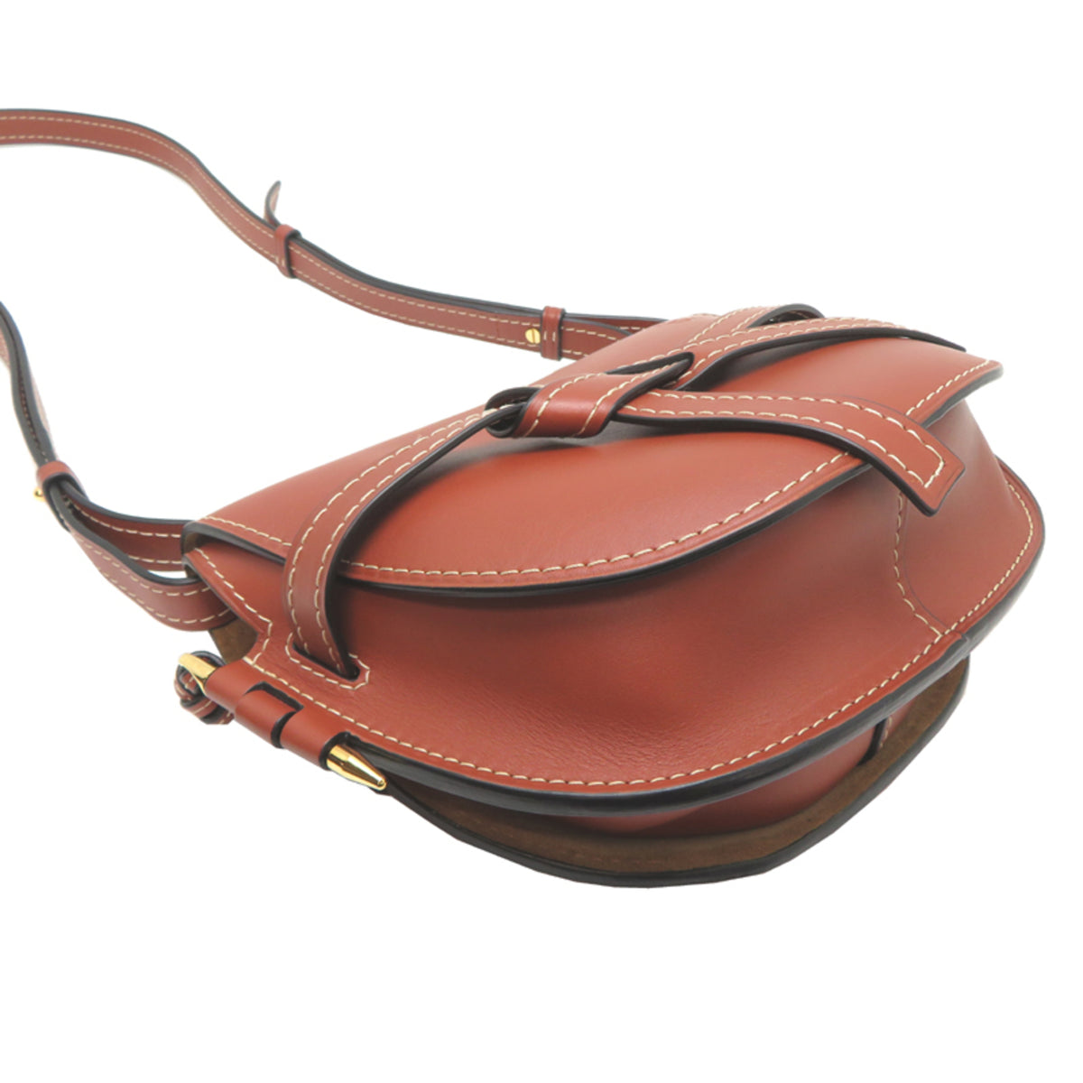 Loewe Brown Leather Shoulder Bag (Pre-Owned)