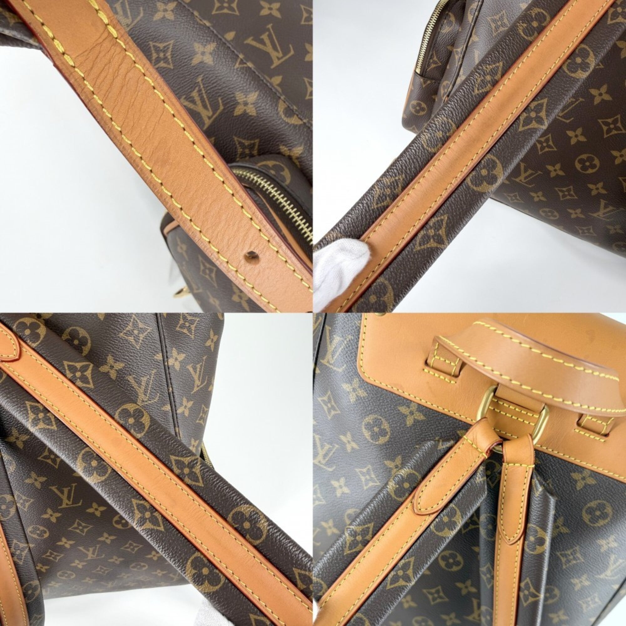 Louis Vuitton Brown Monogram Backpack (Pre-Owned)