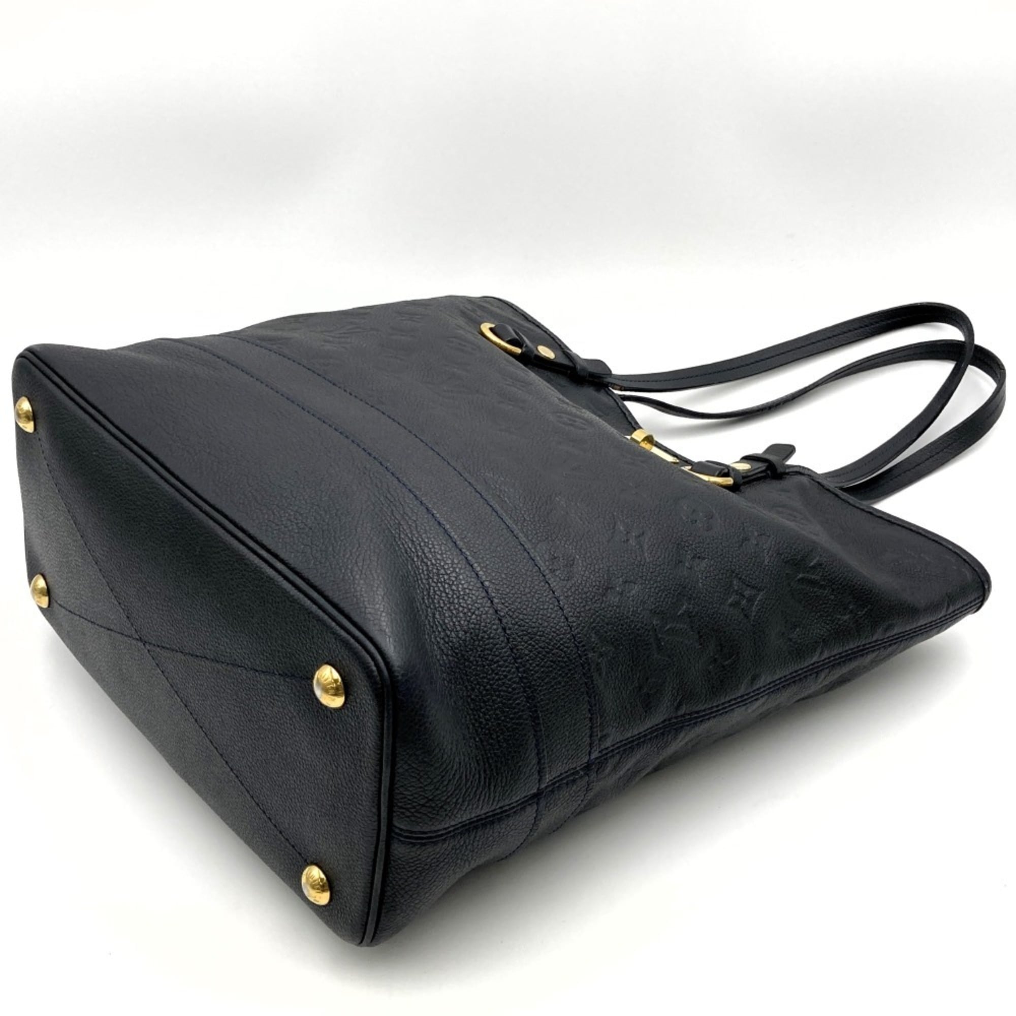 Louis Vuitton Black Infini Monogram Monogram Empreinte Pouch Shoulder Bag Tote Bag (Pre-Owned)